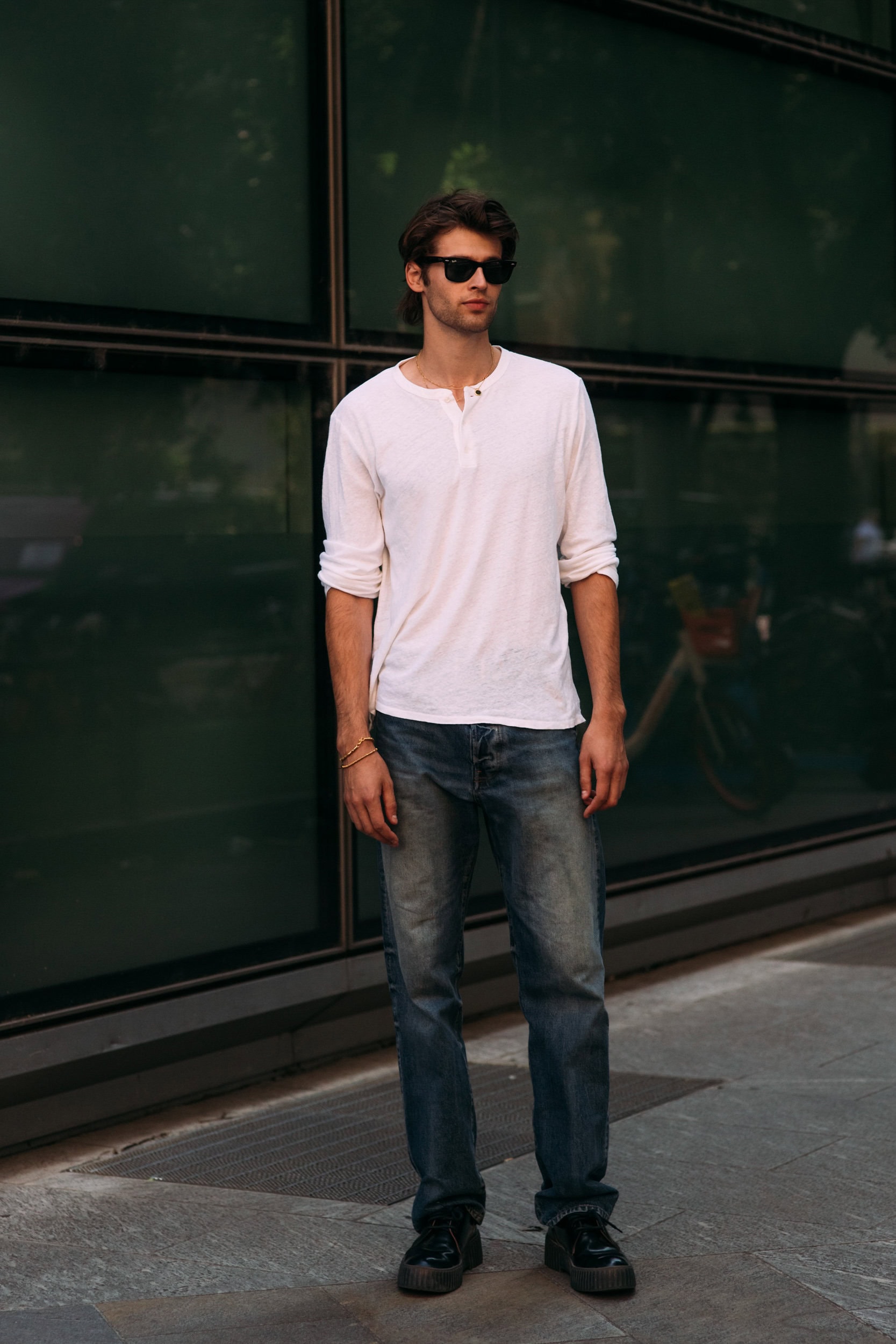 Milano Milan Men's Street Style Spring 2026 Shows