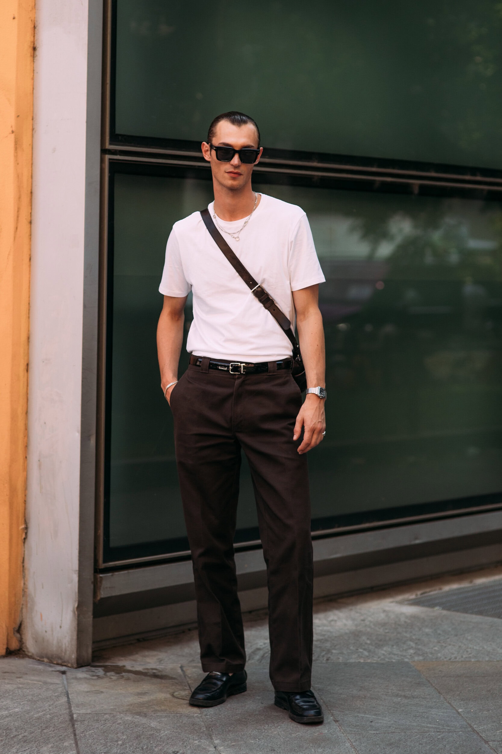 Milano Milan Men's Street Style Spring 2026 Shows