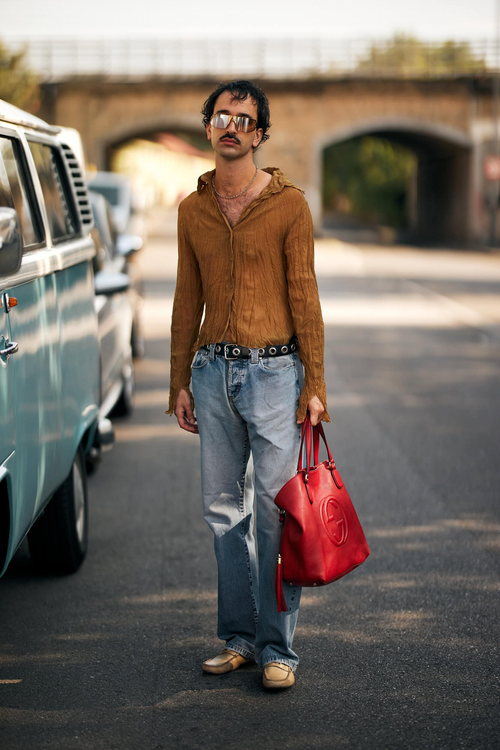 Milano Milan Men's Street Style Spring 2026 Shows