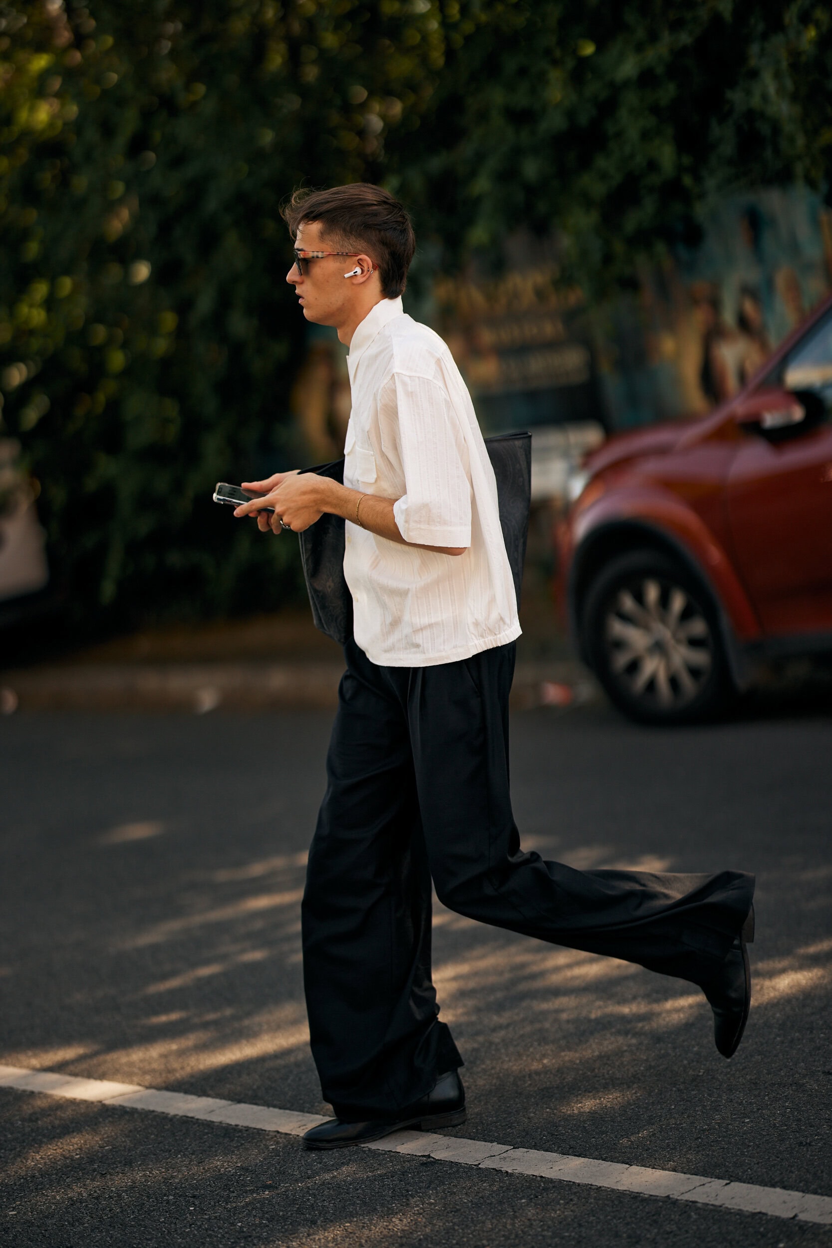 Milano Milan Men's Street Style Spring 2026 Shows
