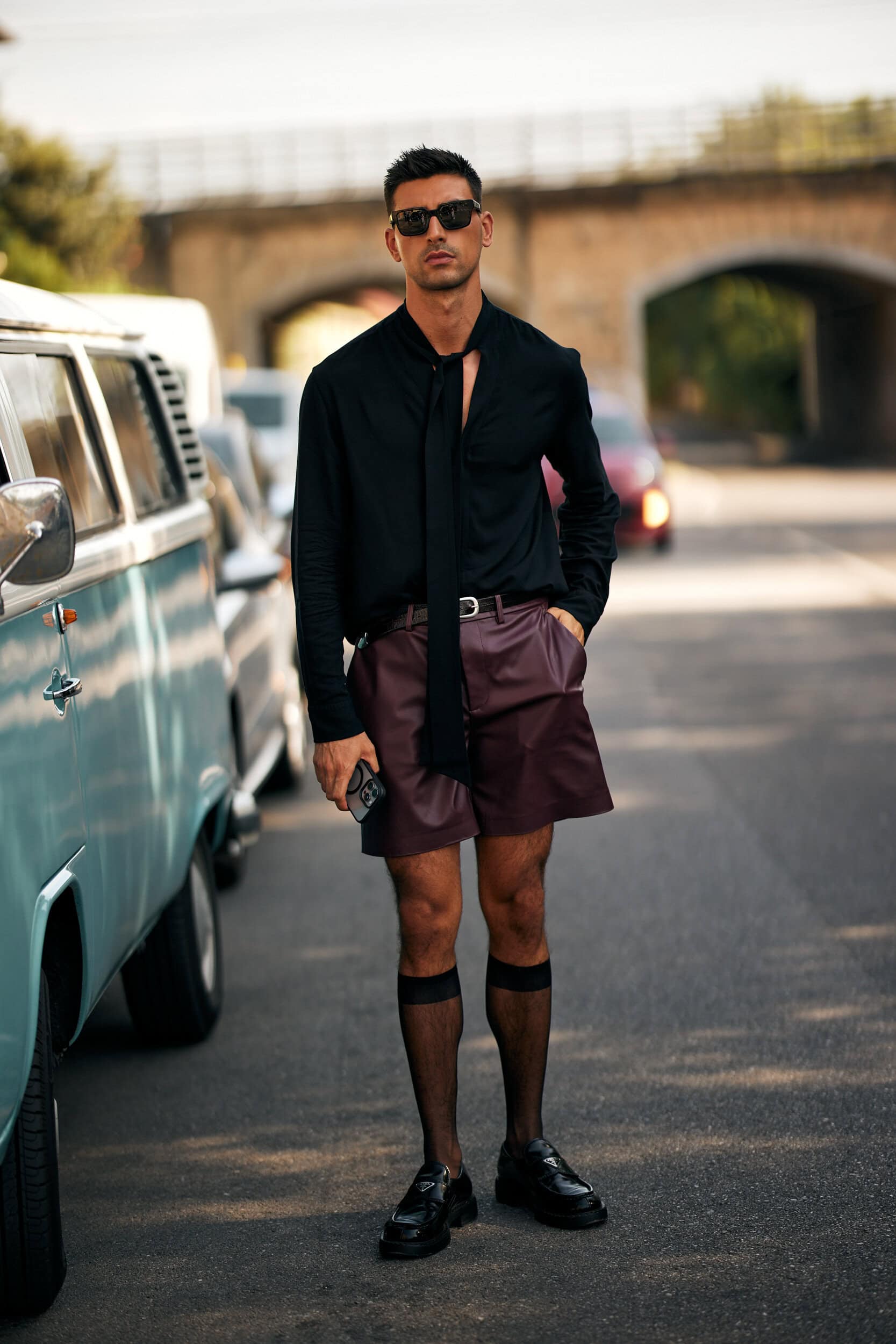 Milano Milan Men's Street Style Spring 2026 Shows