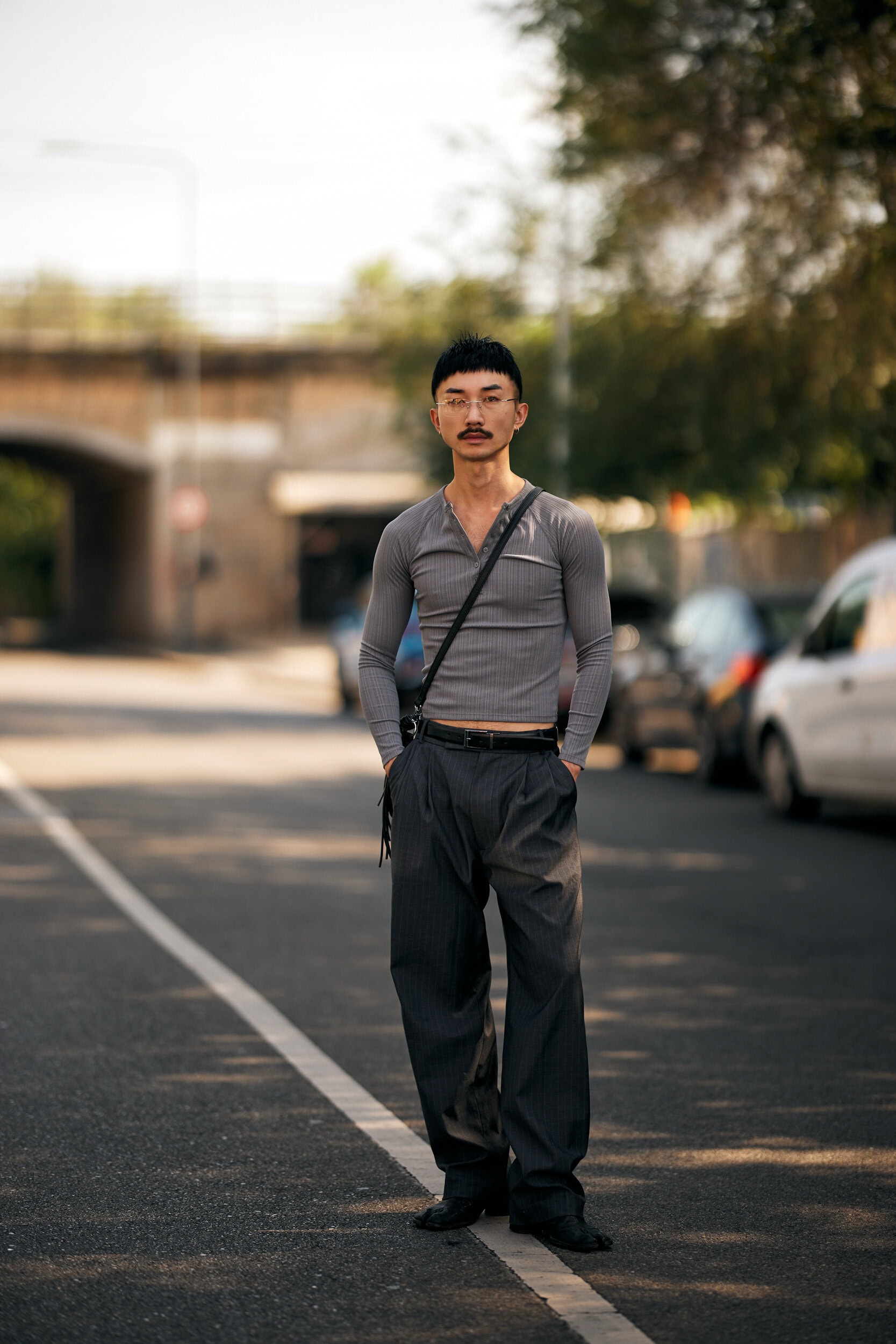 Milano Milan Men's Street Style Spring 2026 Shows