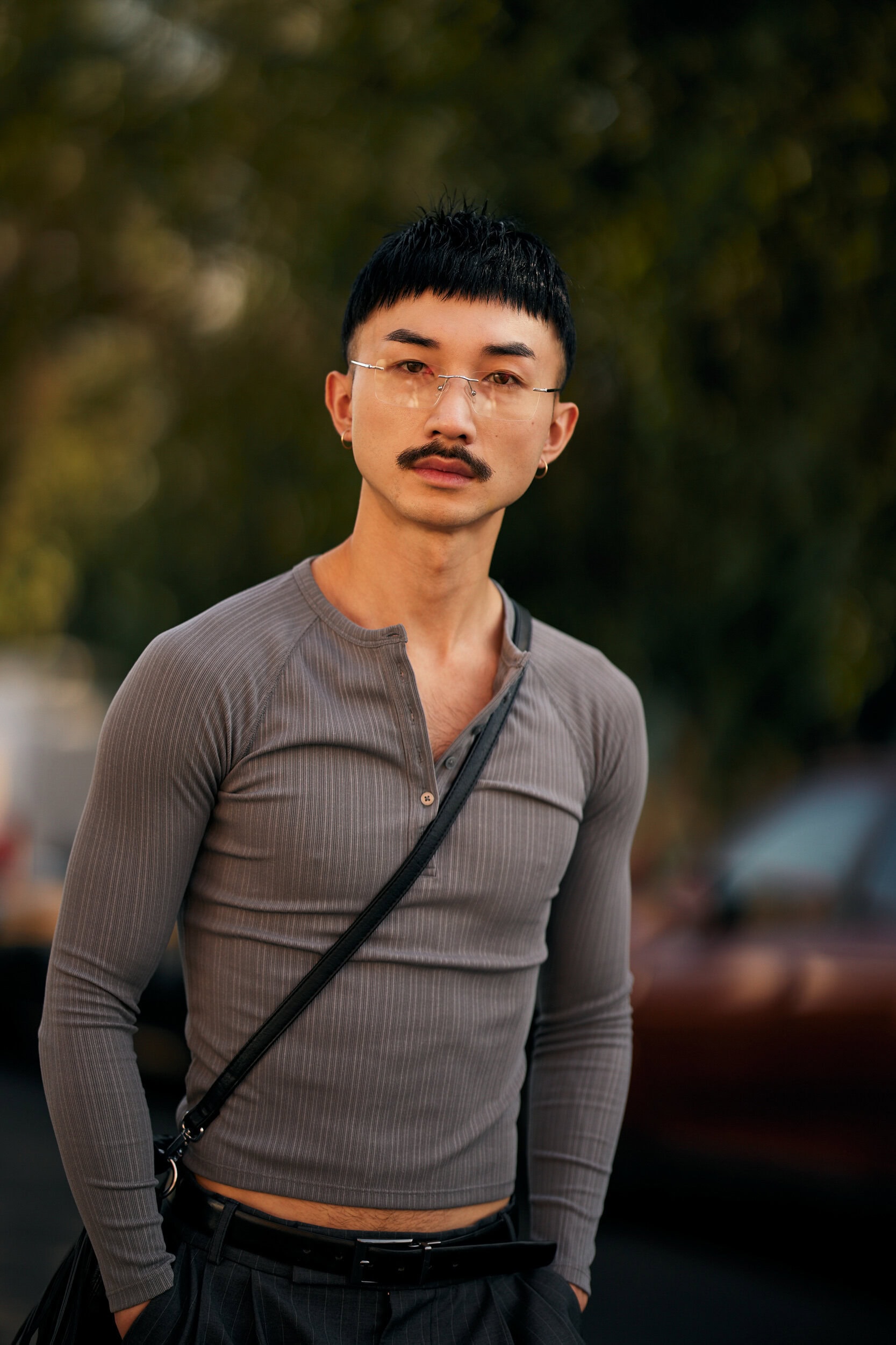 Milano Milan Men's Street Style Spring 2026 Shows