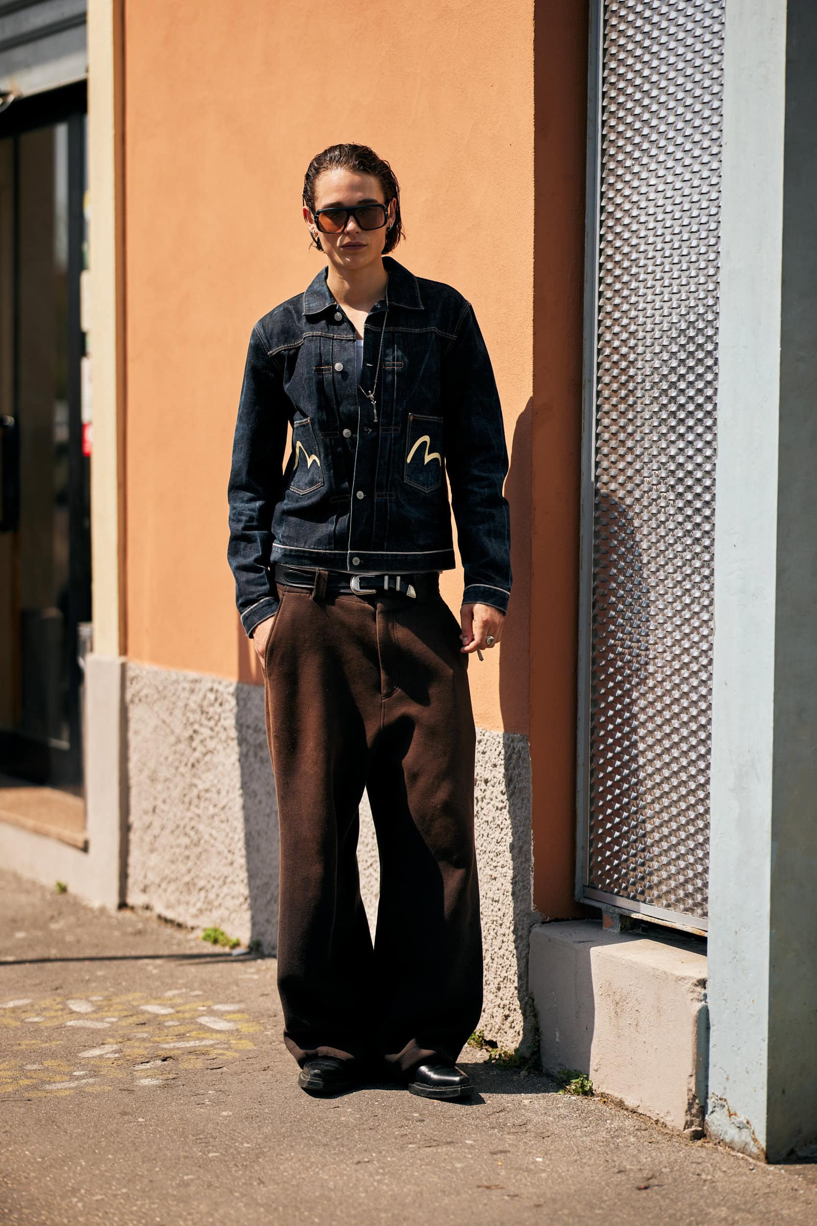 Milano Milan Men's Street Style Spring 2026 Shows