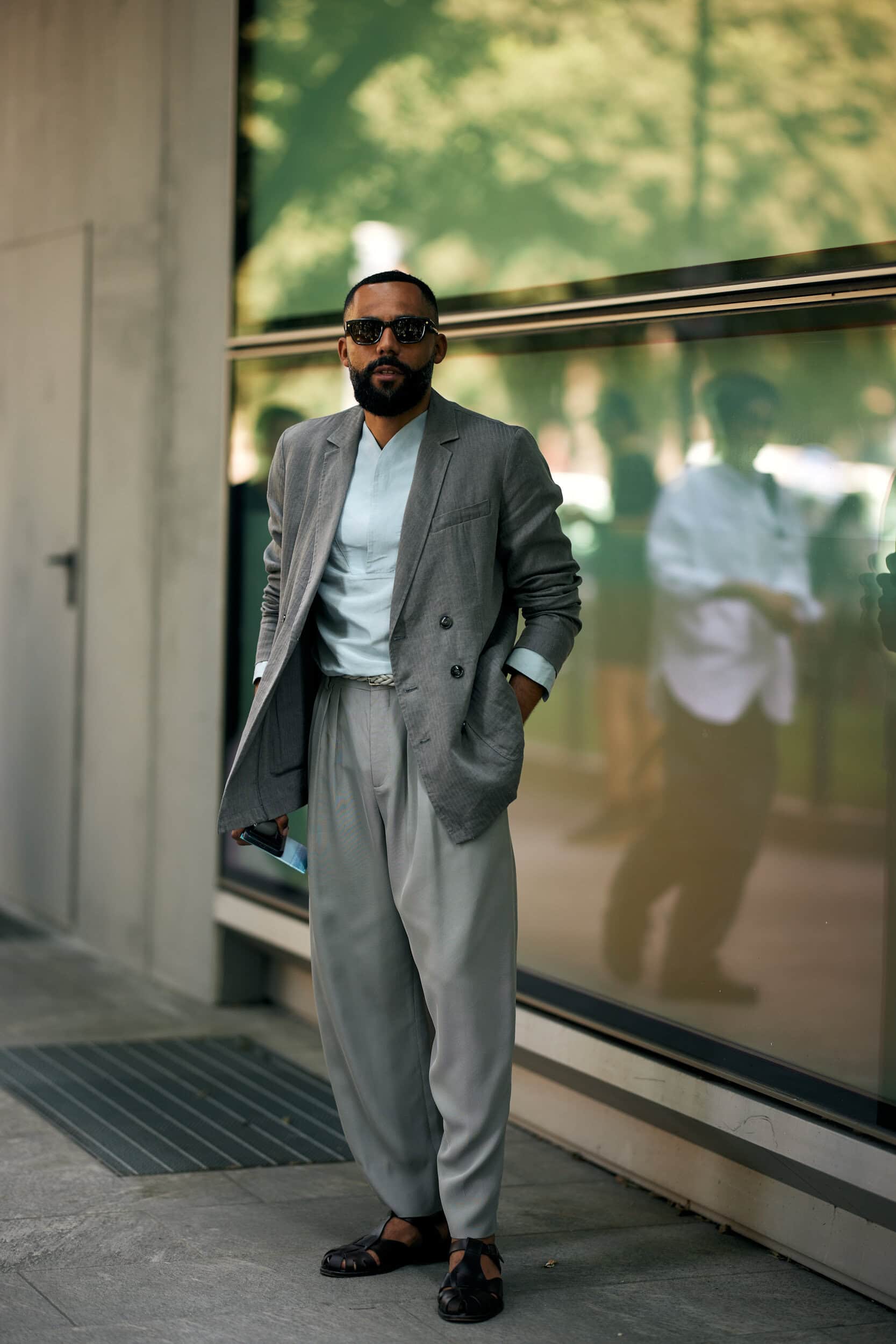 Milano Milan Men's Street Style Spring 2026 Shows
