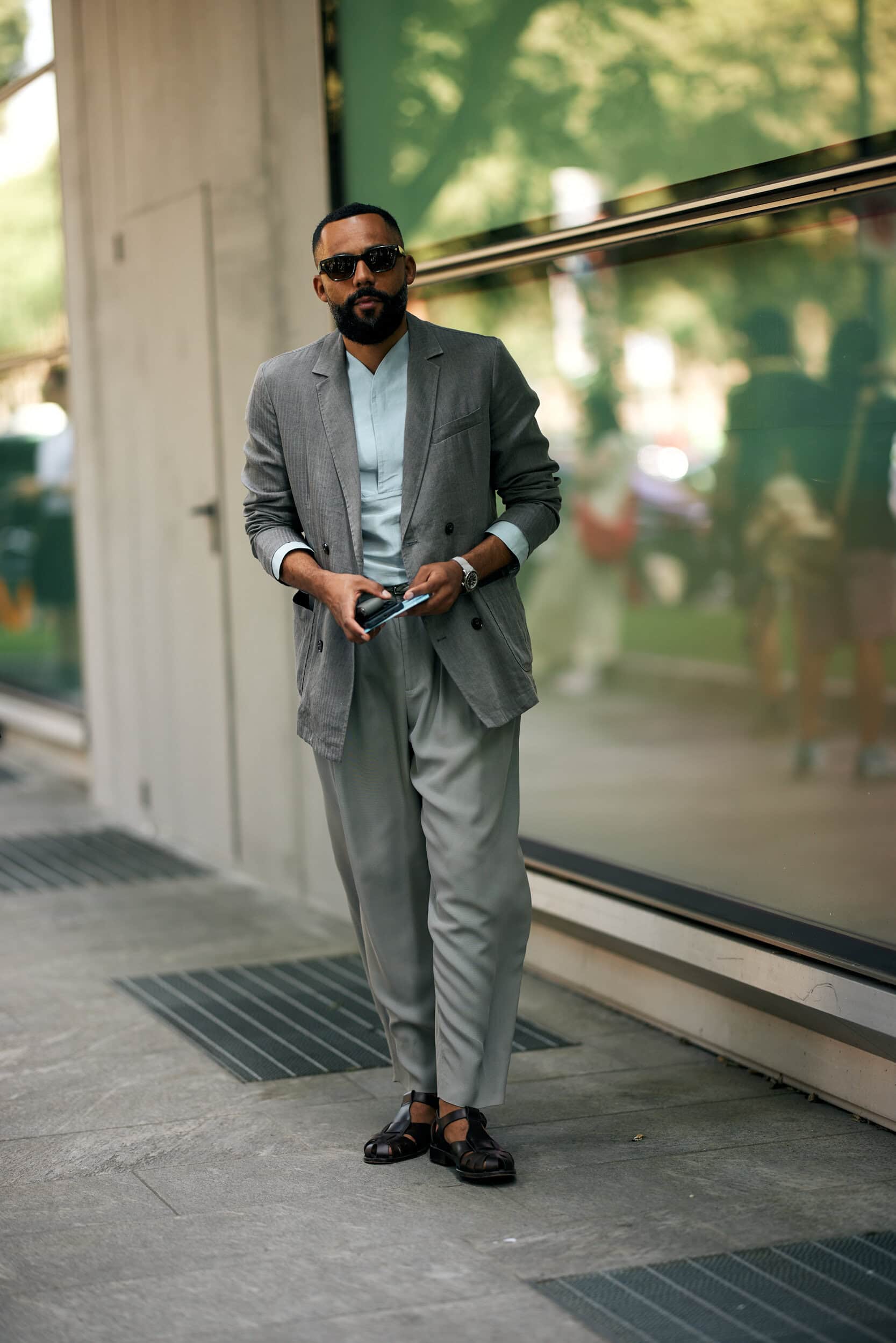 Milano Milan Men's Street Style Spring 2026 Shows