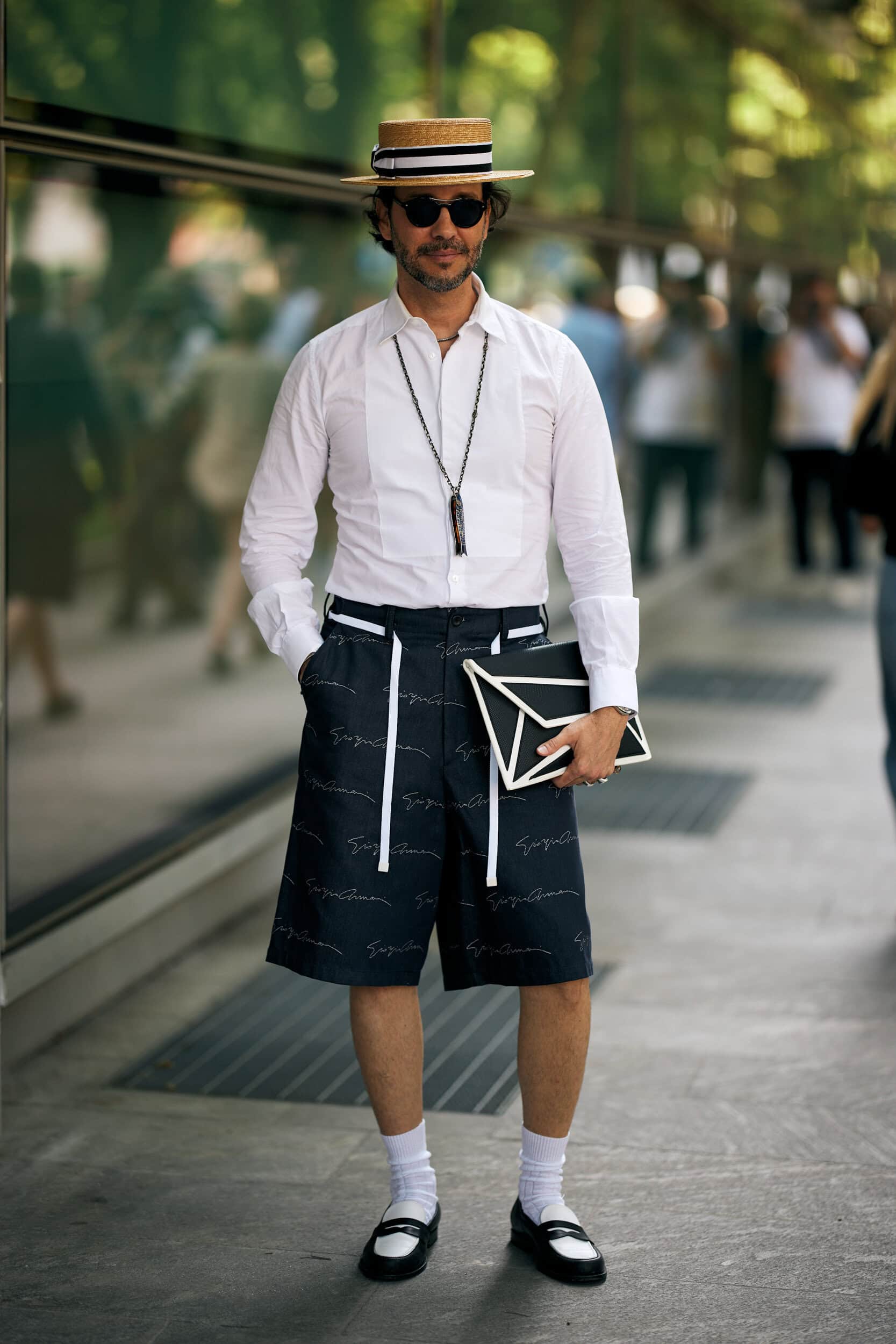 Milano Milan Men's Street Style Spring 2026 Shows
