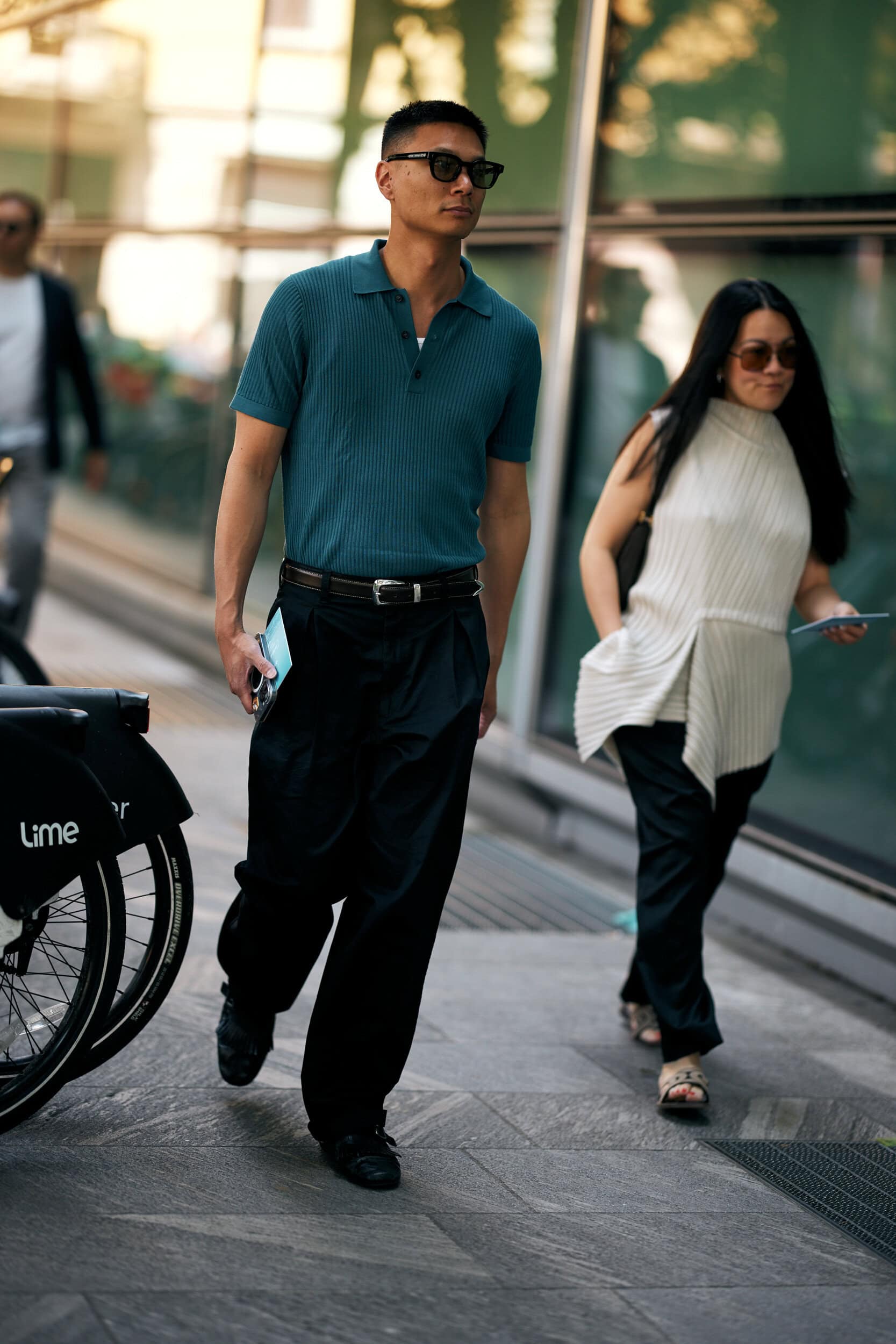 Milano Milan Men's Street Style Spring 2026 Shows