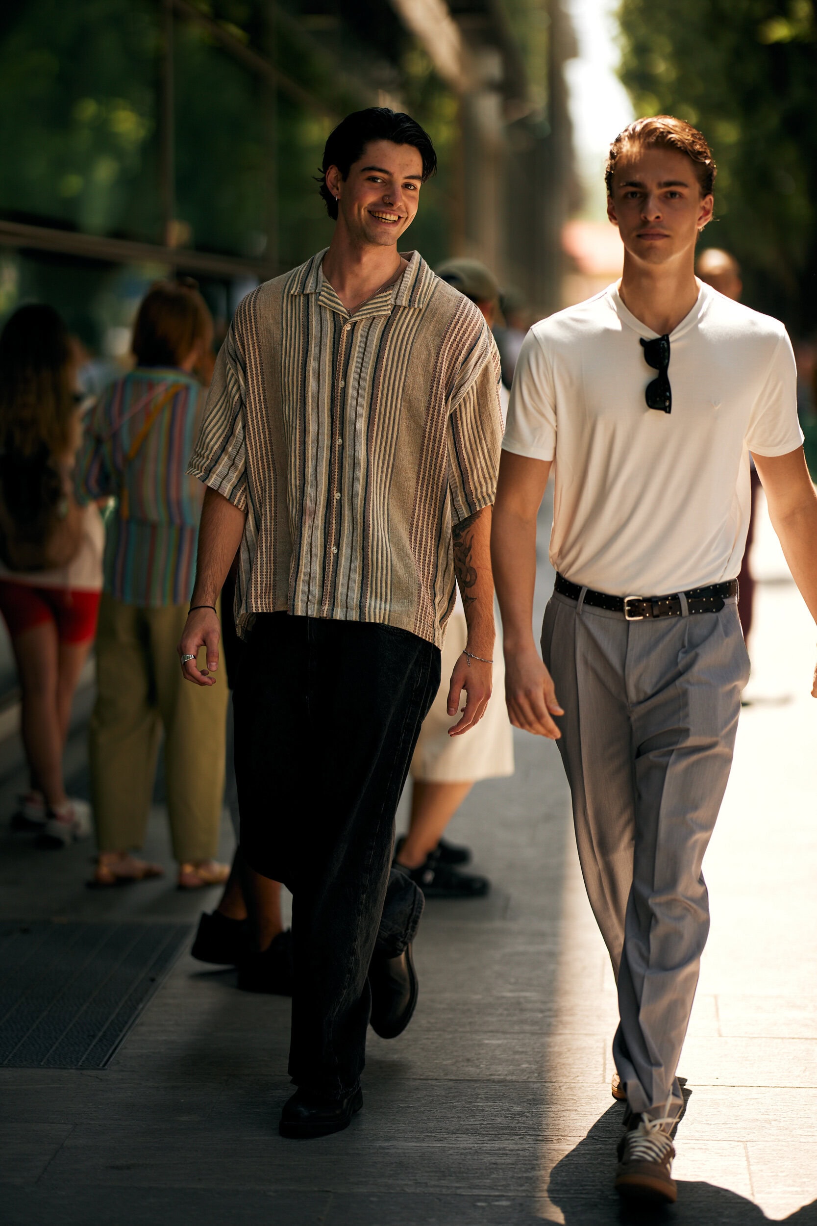 Milano Milan Men's Street Style Spring 2026 Shows