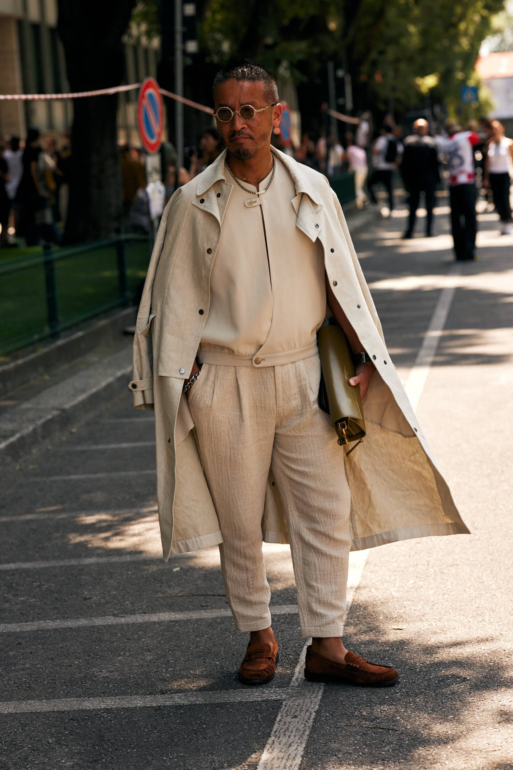 Milano Milan Men's Street Style Spring 2026 Shows