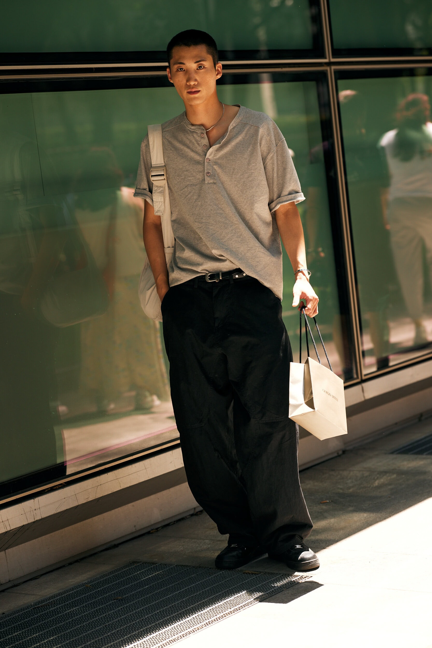Milano Milan Men's Street Style Spring 2026 Shows