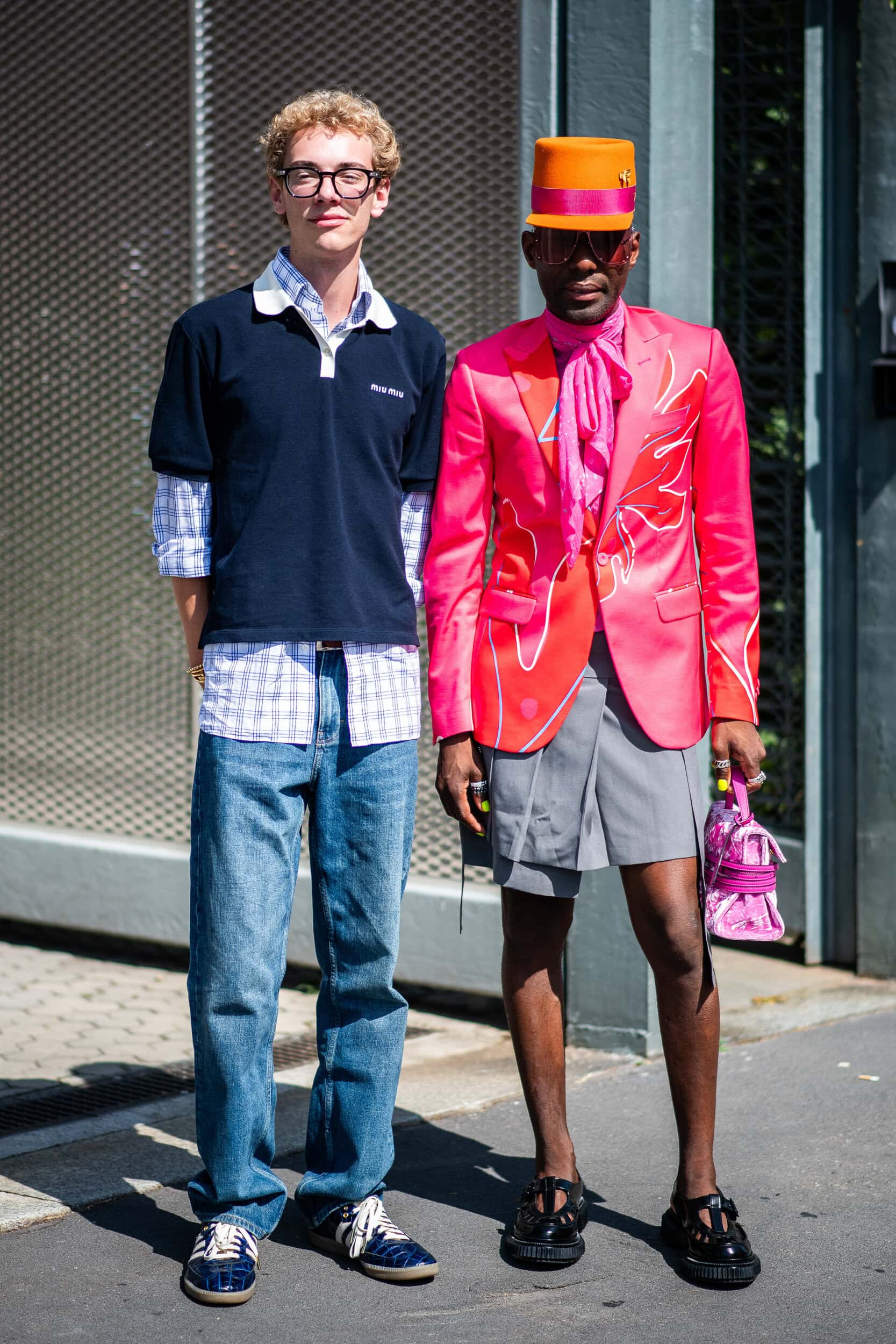 Milano Milan Men's Street Style Spring 2026 Shows