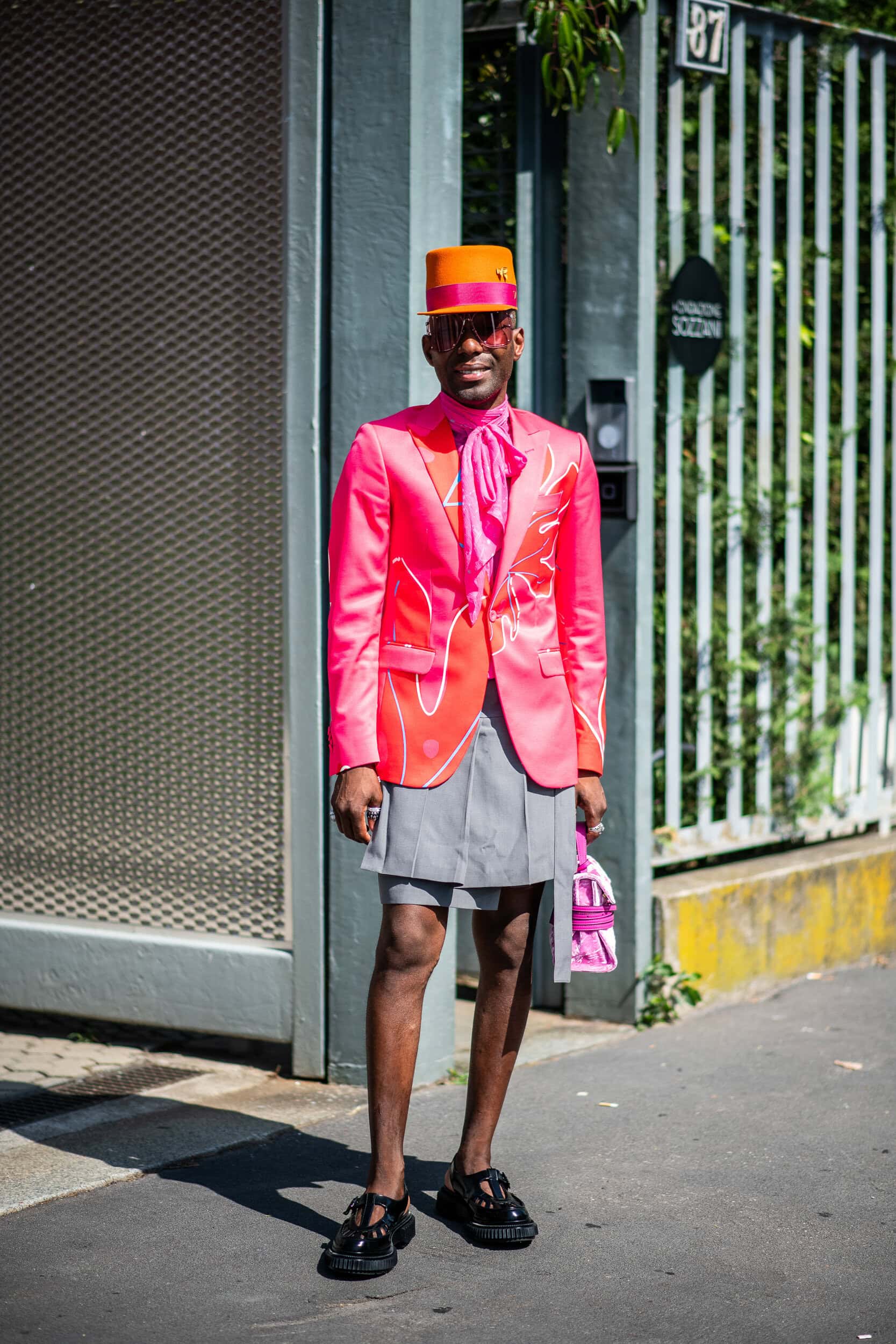 Milano Milan Men's Street Style Spring 2026 Shows