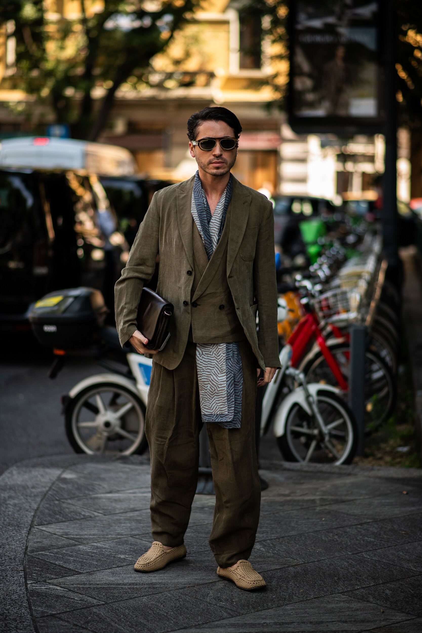 Milano Milan Men's Street Style Spring 2026 Shows
