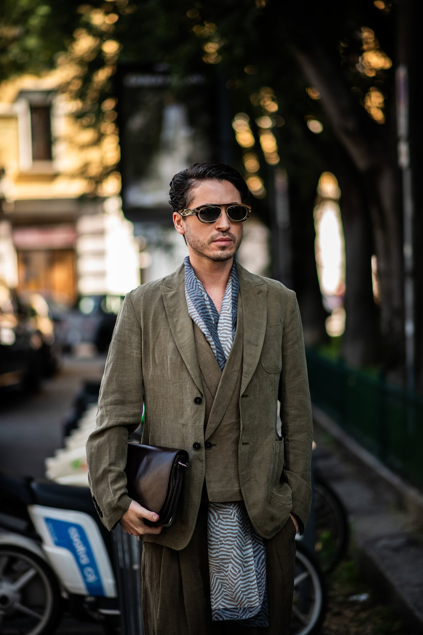 Milano Milan Men's Street Style Spring 2026 Shows