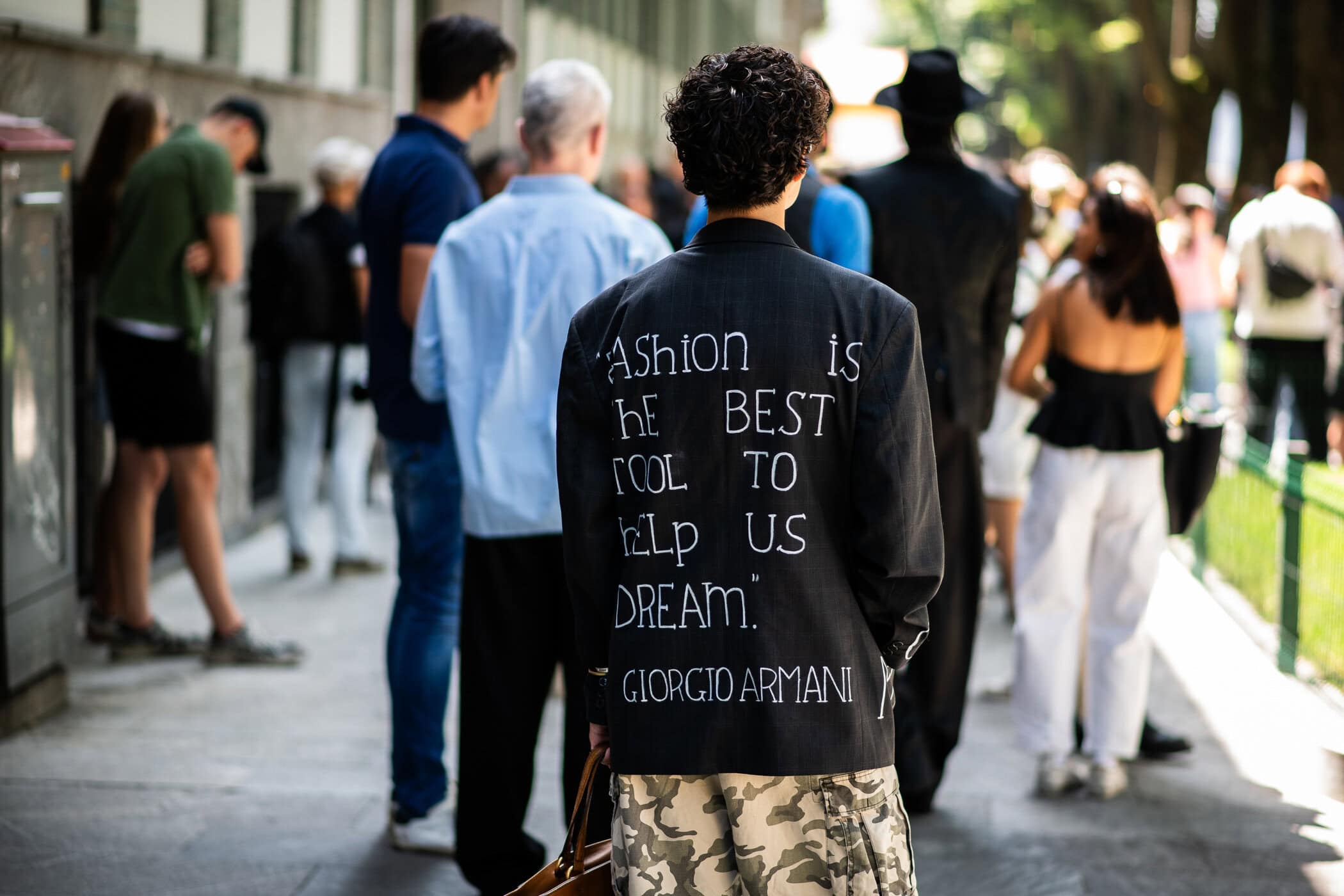 Milano Milan Men's Street Style Spring 2026 Shows