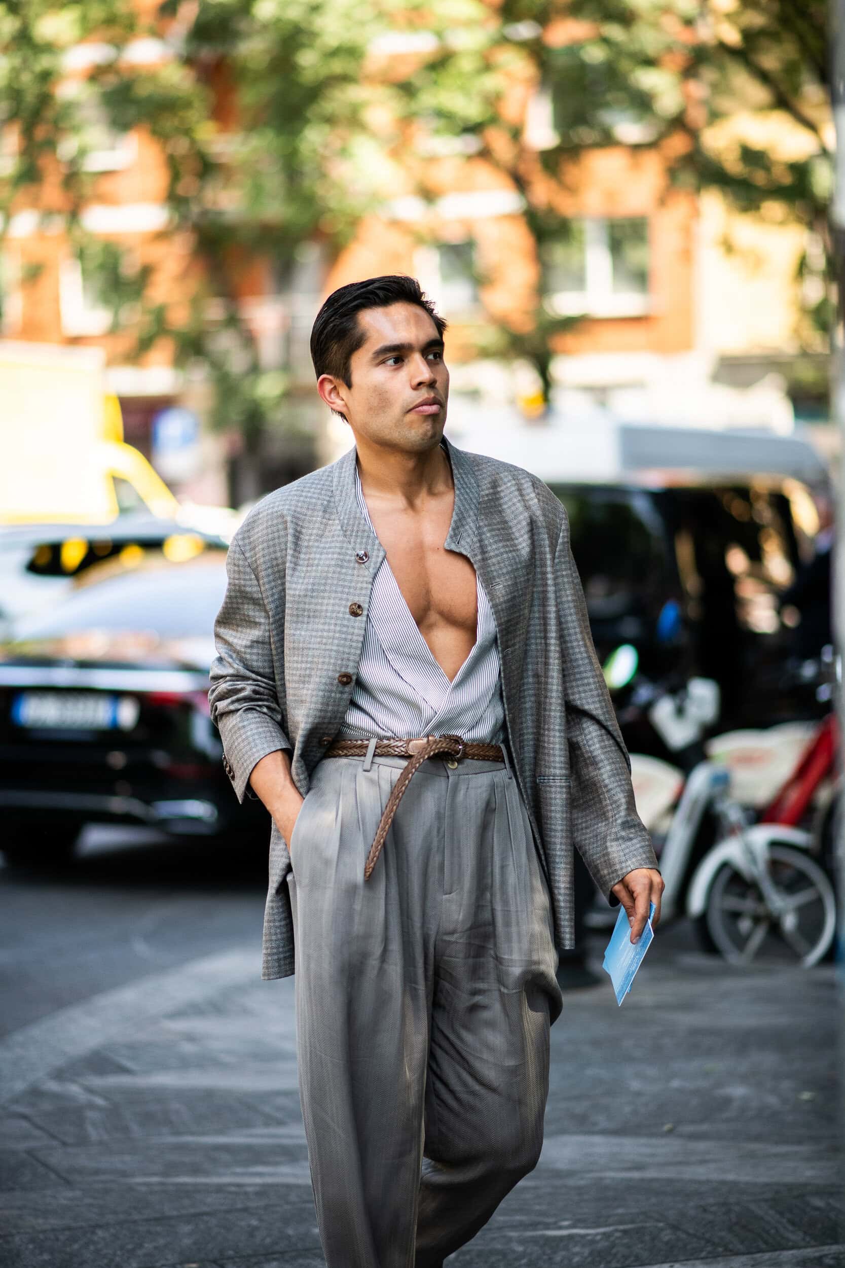 Milano Milan Men's Street Style Spring 2026 Shows