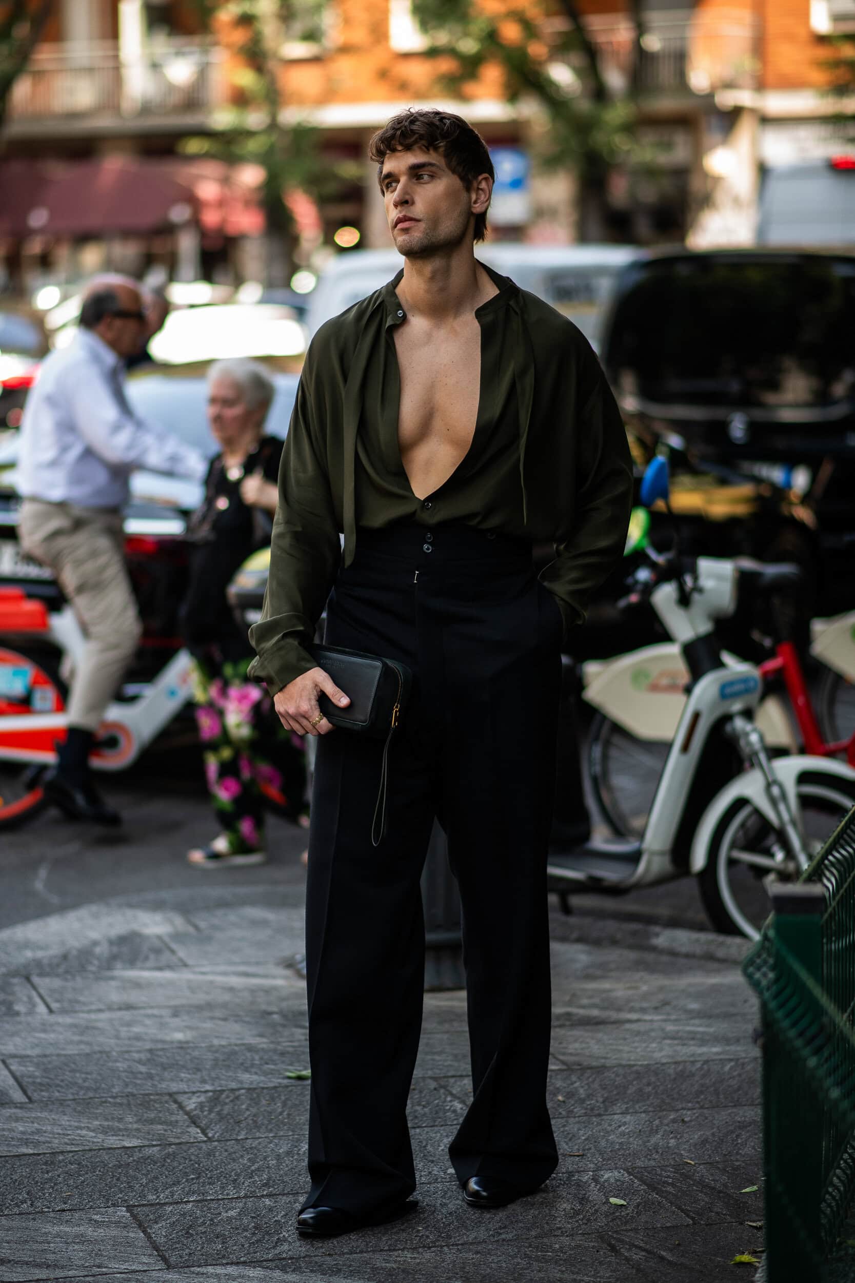Milano Milan Men's Street Style Spring 2026 Shows
