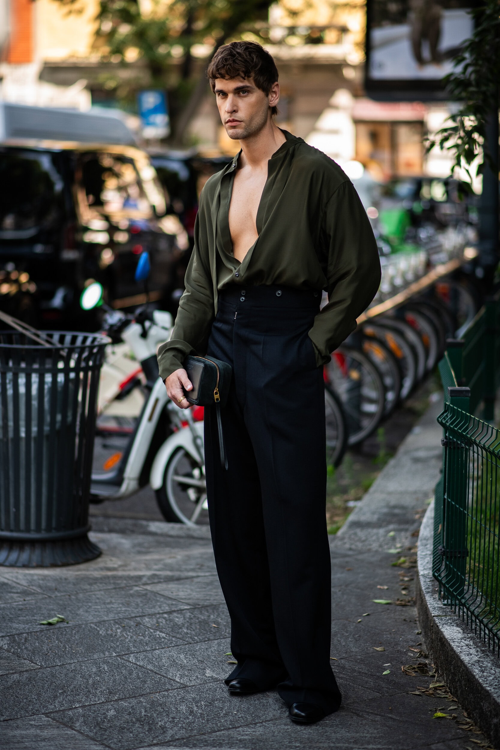 Milano Milan Men's Street Style Spring 2026 Shows