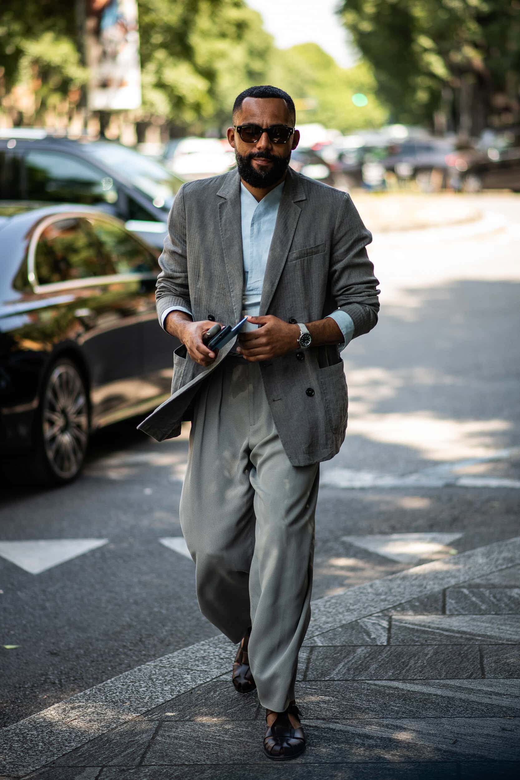Milano Milan Men's Street Style Spring 2026 Shows
