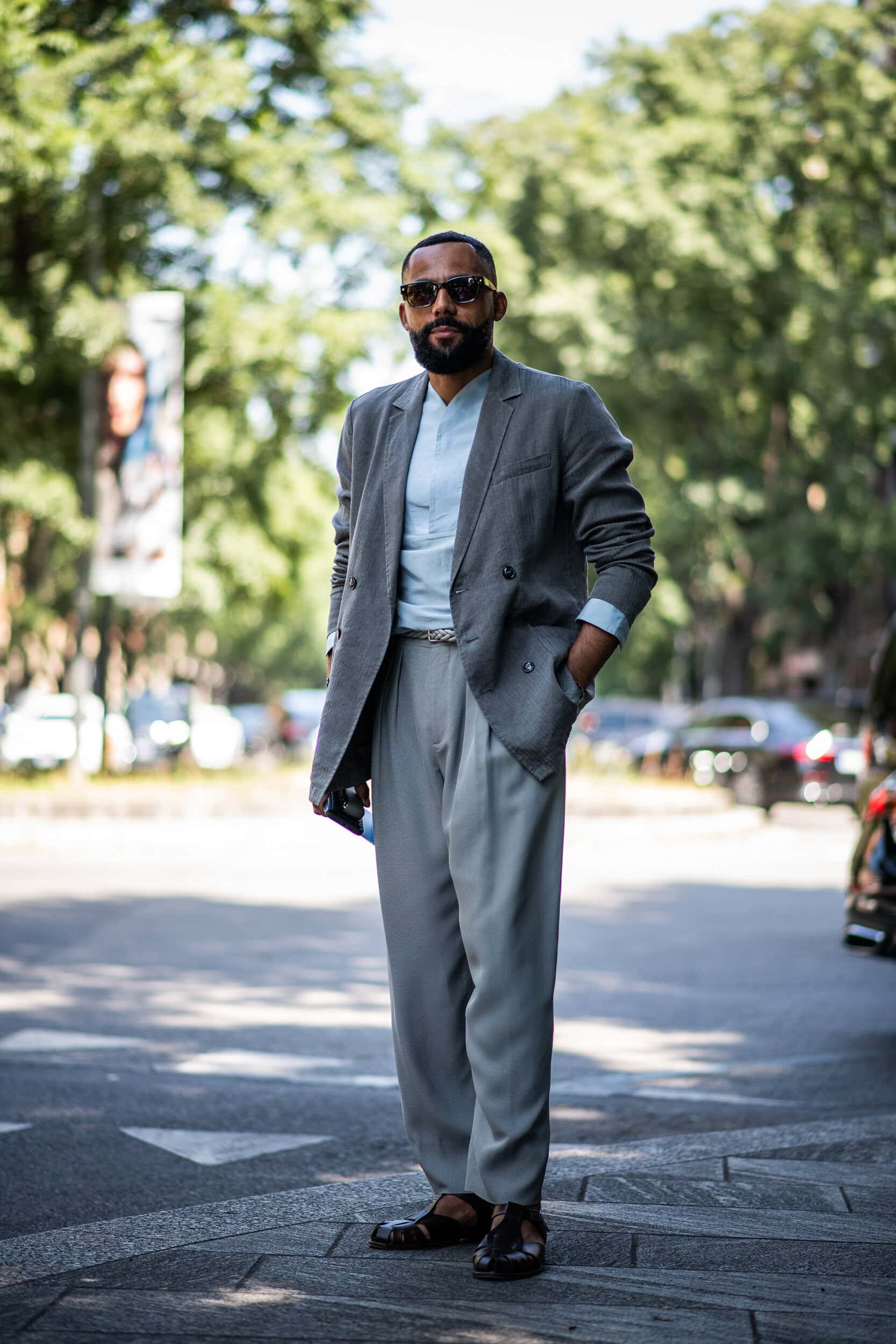 Milano Milan Men's Street Style Spring 2026 Shows