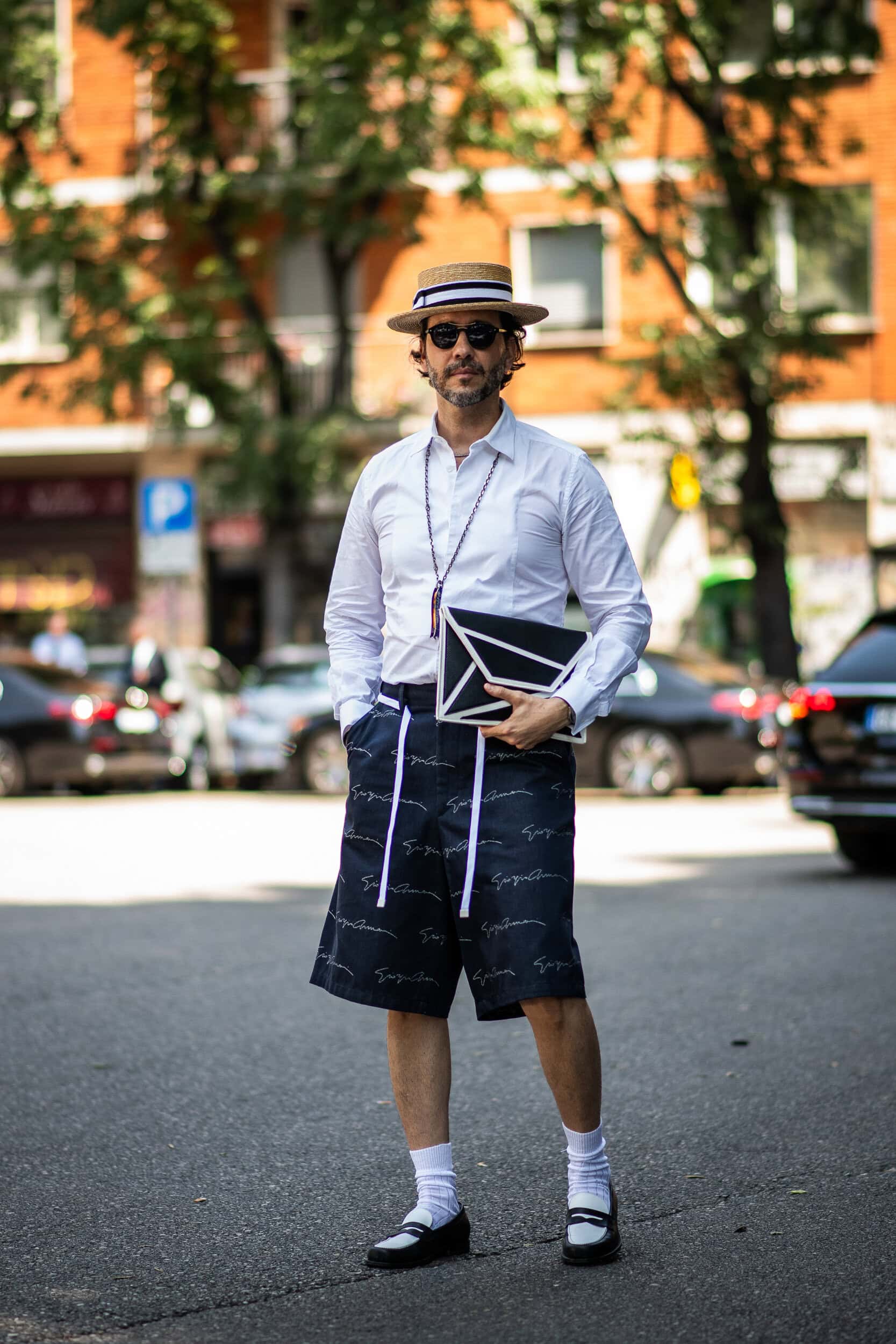 Milano Milan Men's Street Style Spring 2026 Shows