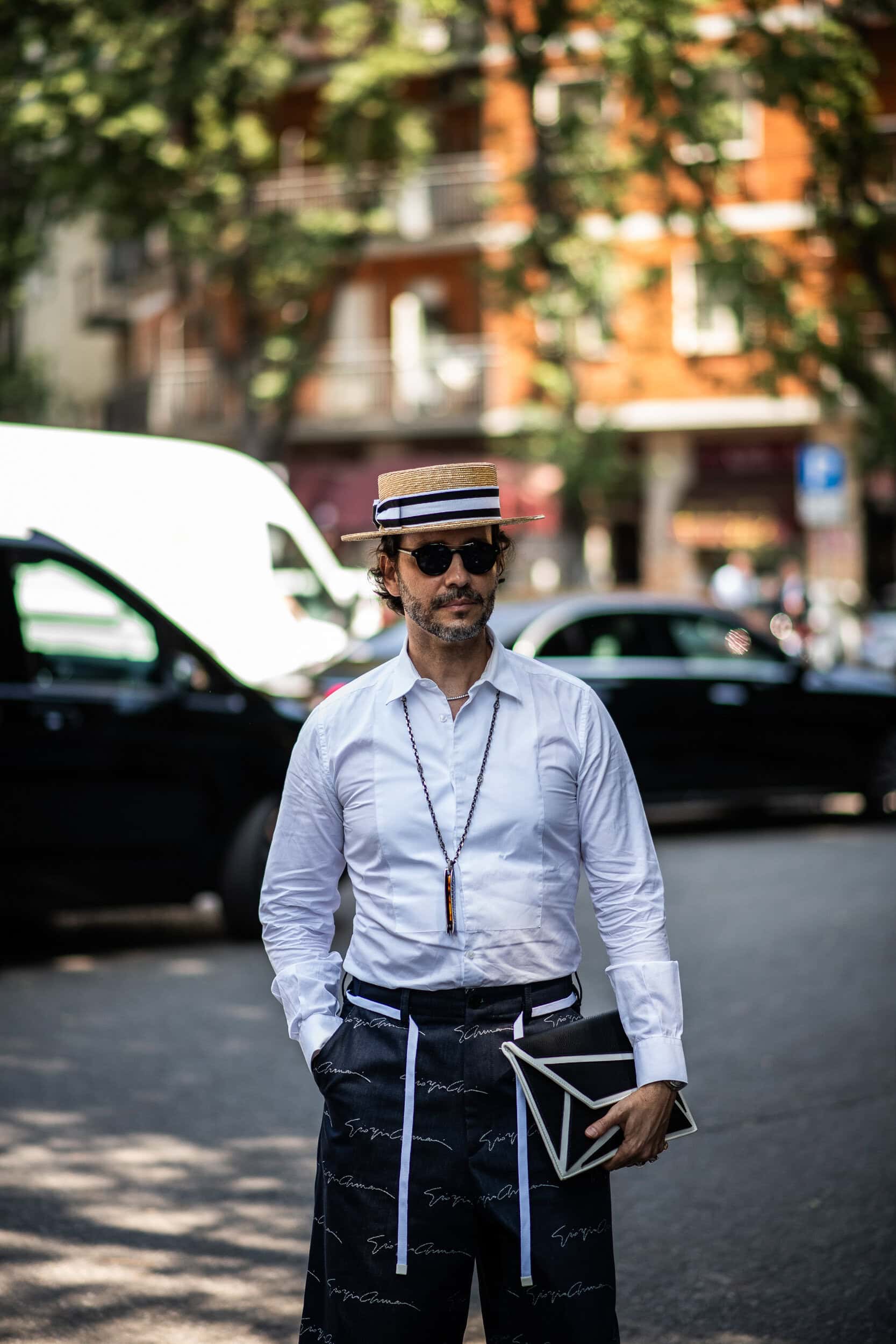 Milano Milan Men's Street Style Spring 2026 Shows