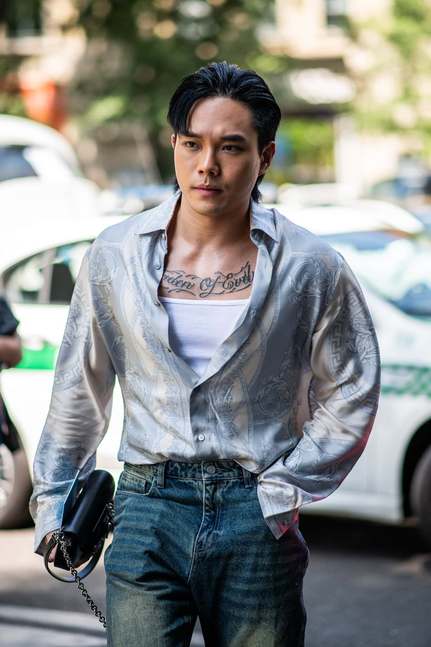 Milano Milan Men's Street Style Spring 2026 Shows