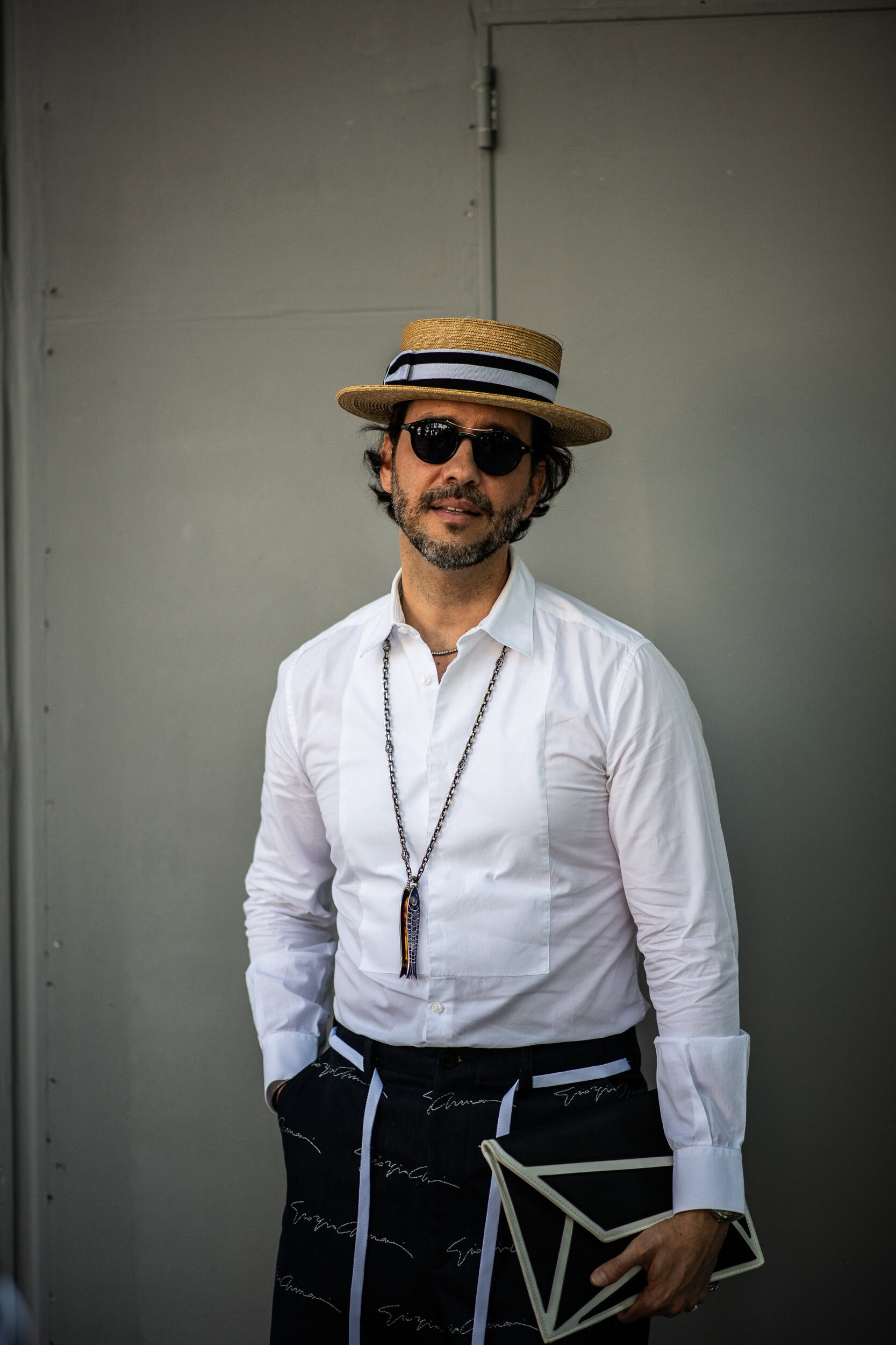 Milano Milan Men's Street Style Spring 2026 Shows