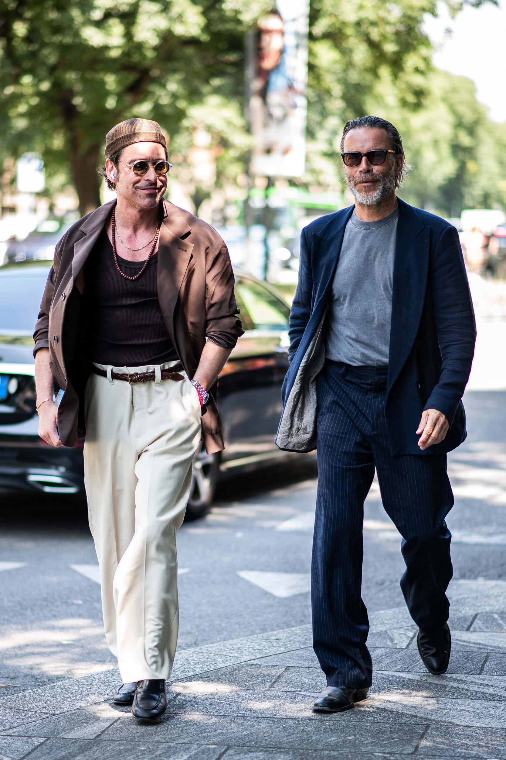 Milano Milan Men's Street Style Spring 2026 Shows