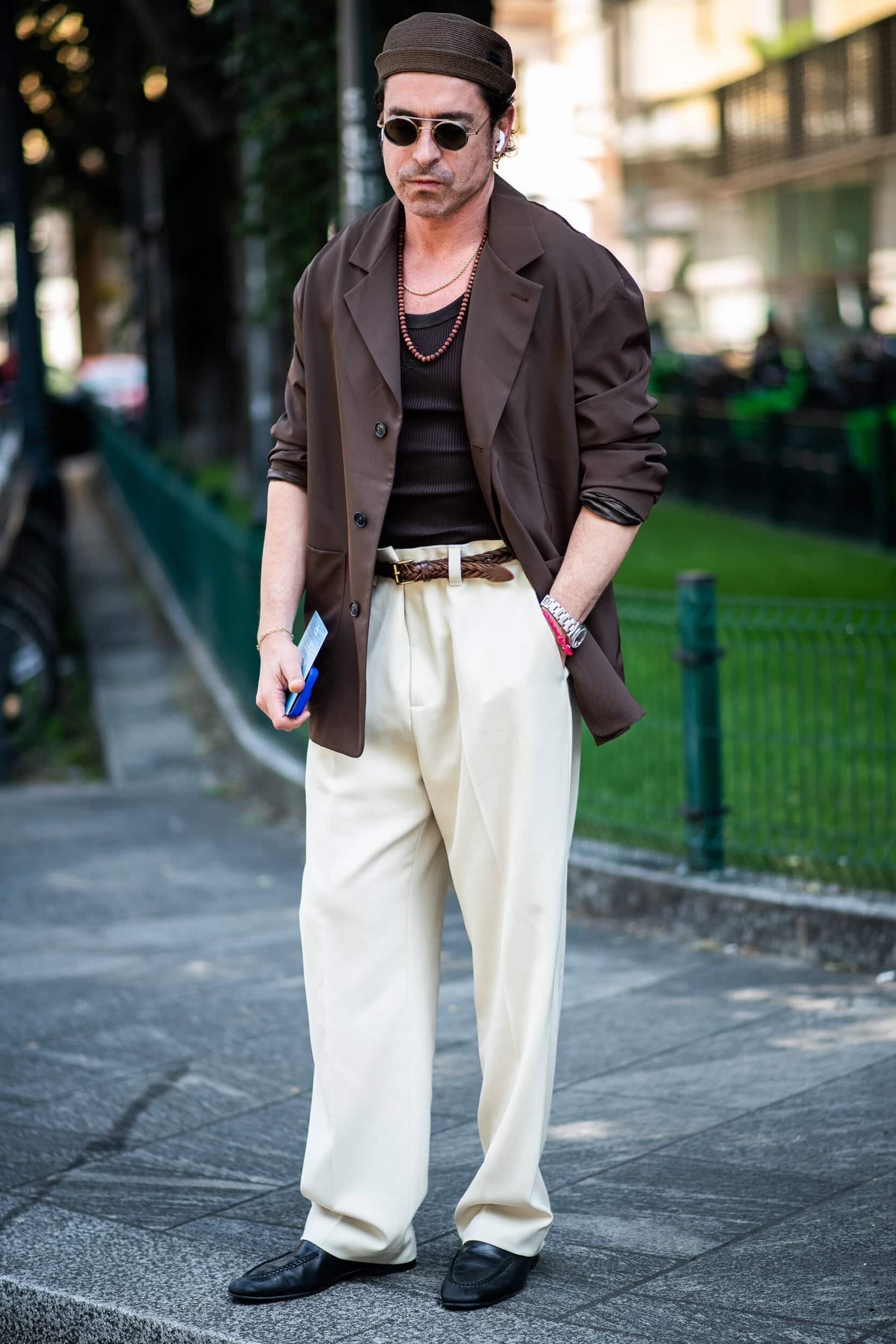 Milano Milan Men's Street Style Spring 2026 Shows