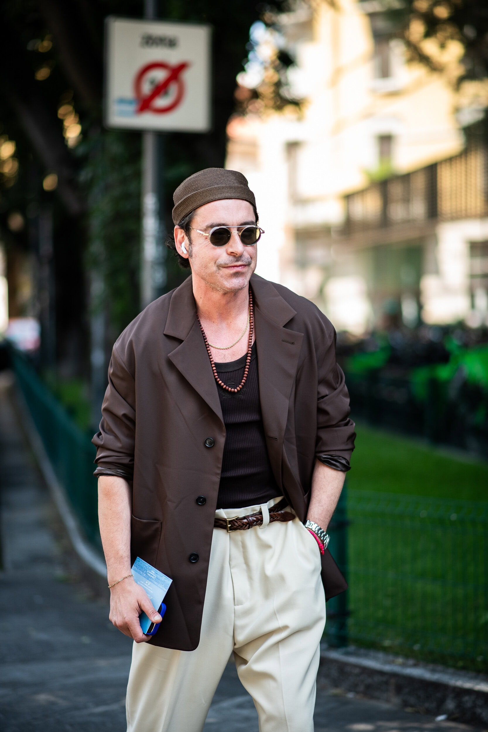 Milano Milan Men's Street Style Spring 2026 Shows