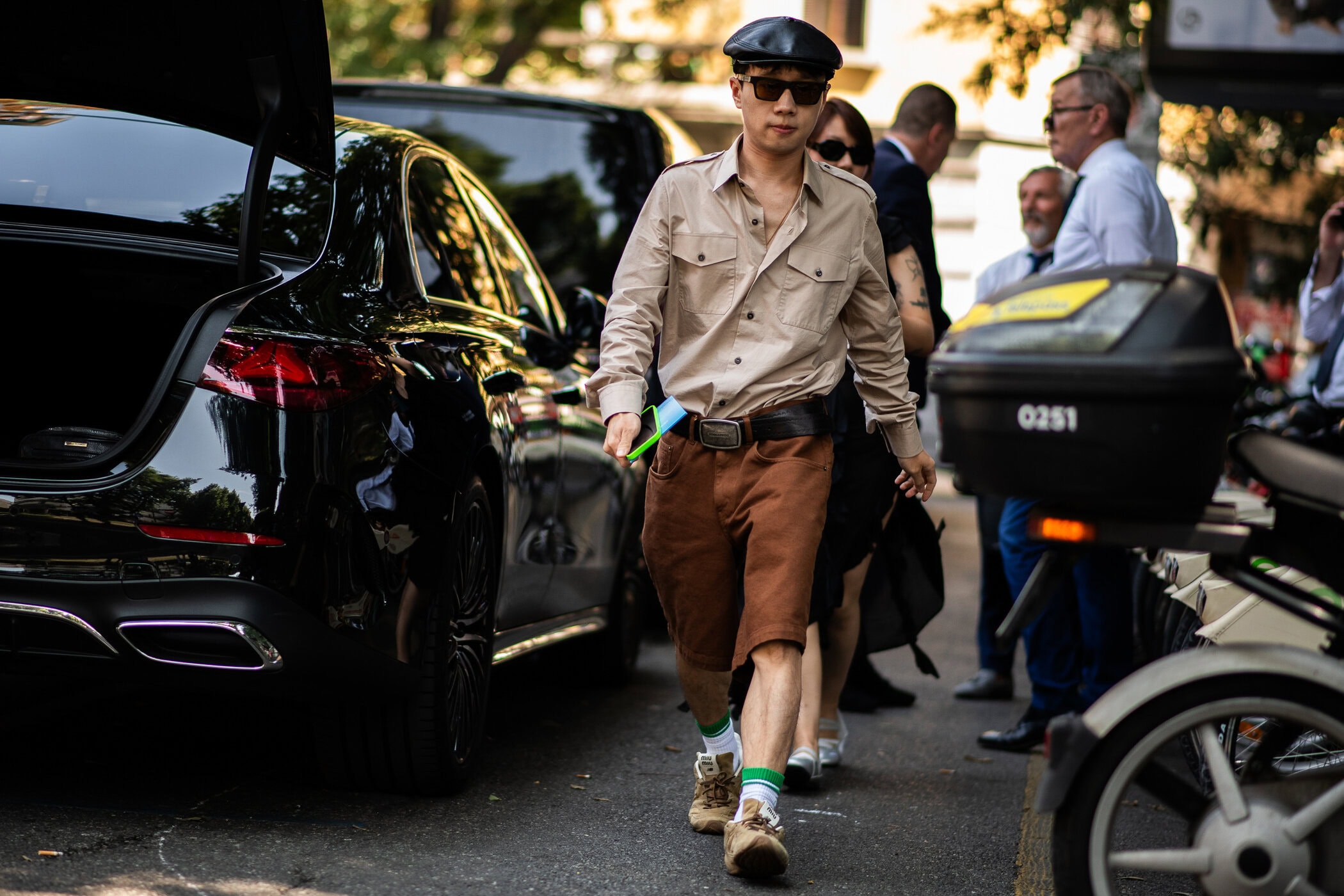 Milano Milan Men's Street Style Spring 2026 Shows