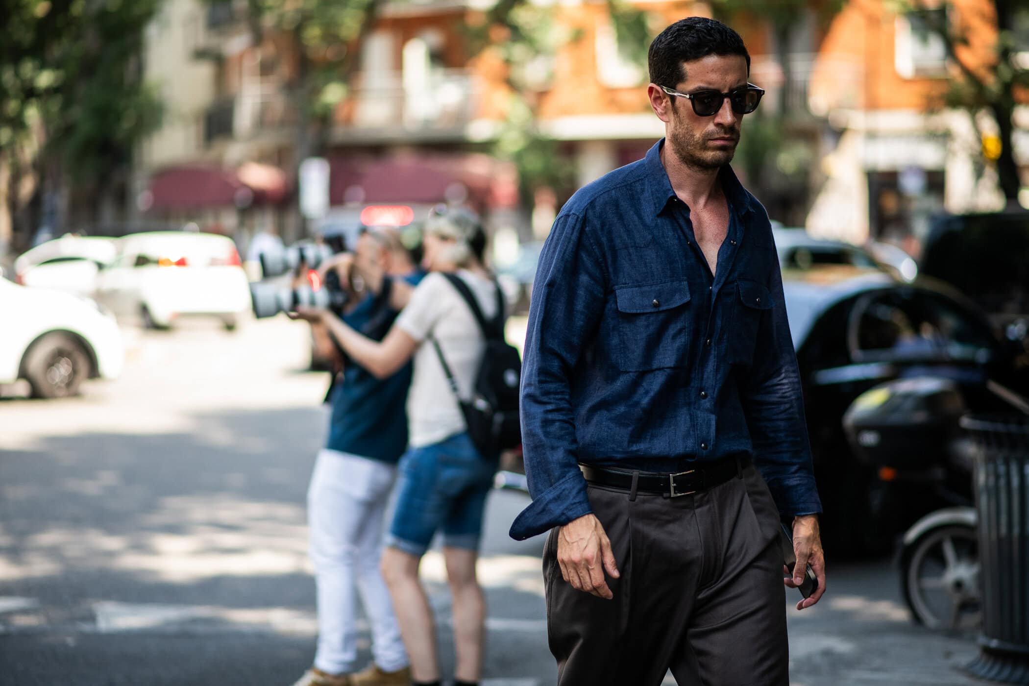 Milano Milan Men's Street Style Spring 2026 Shows