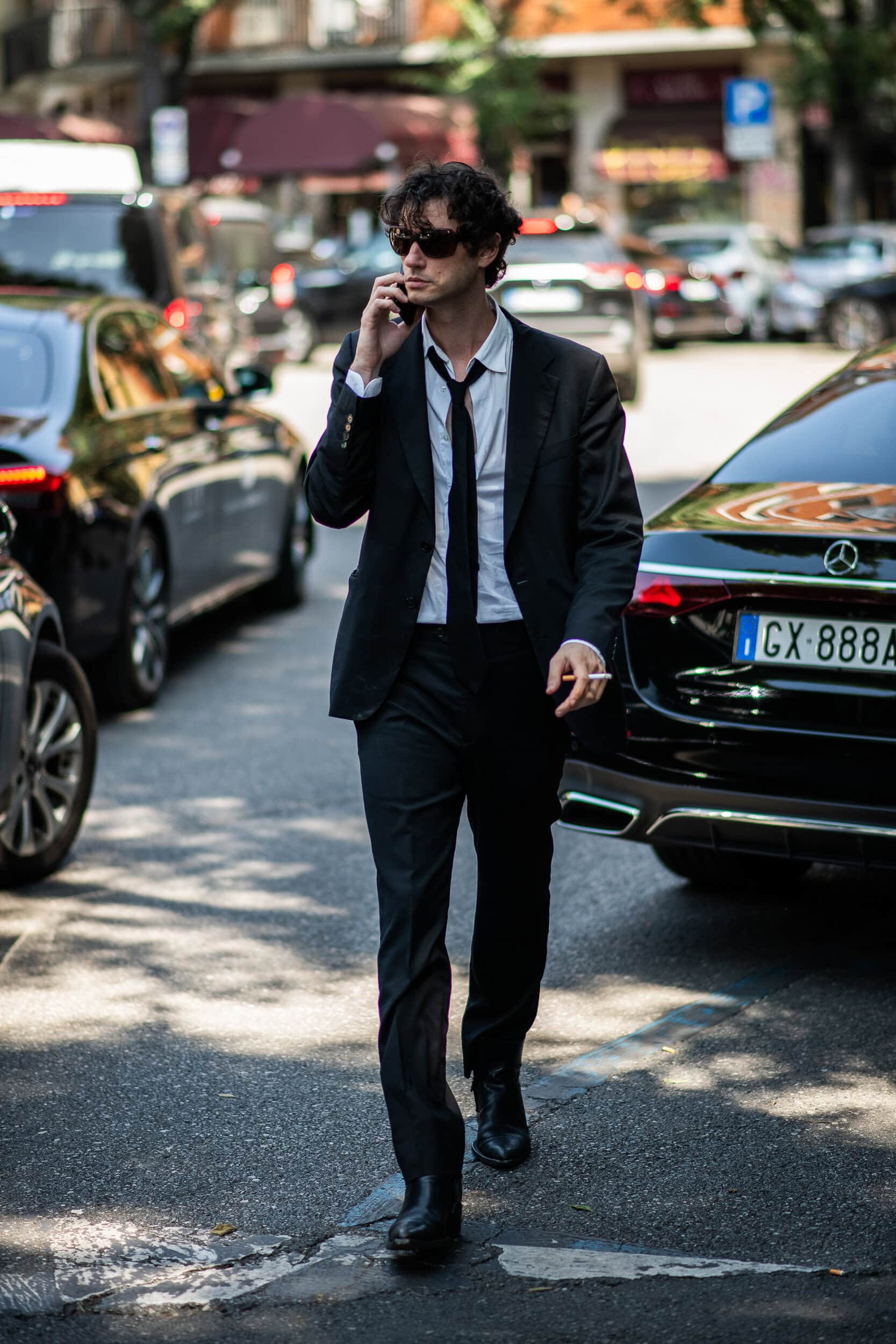 Milano Milan Men's Street Style Spring 2026 Shows