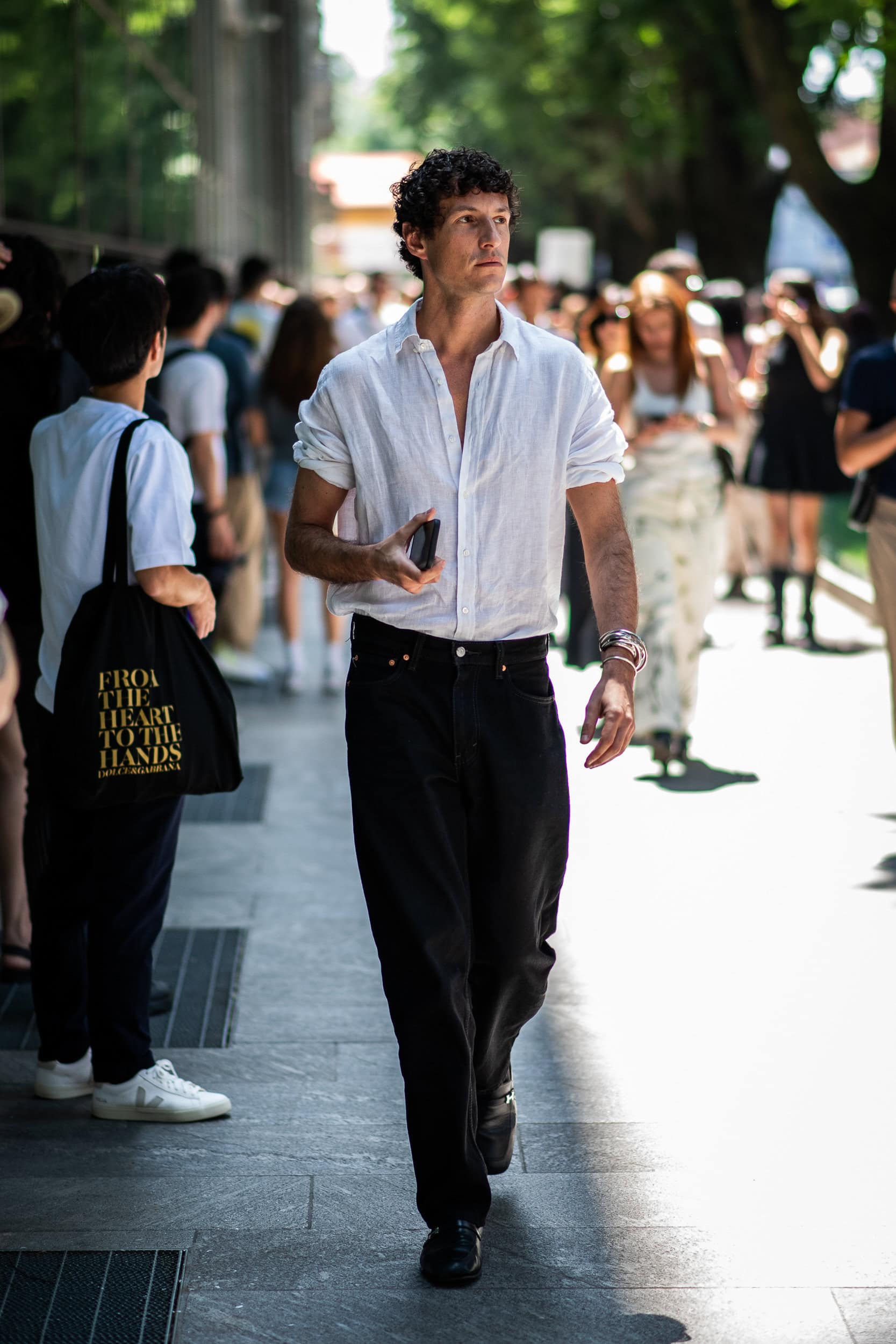 Milano Milan Men's Street Style Spring 2026 Shows