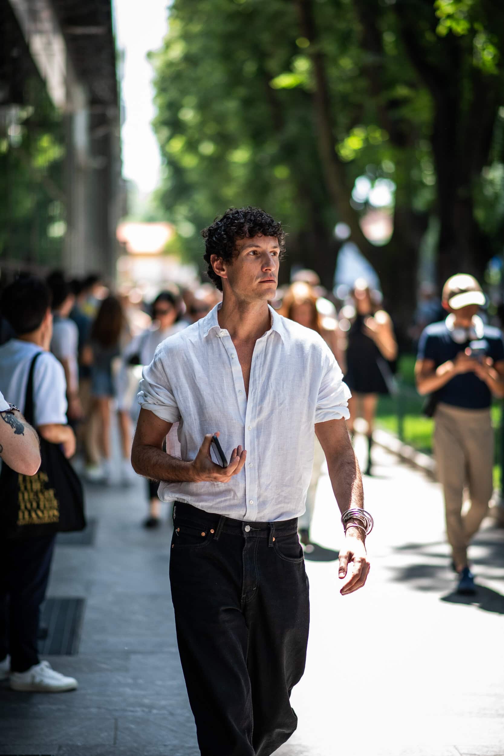 Milano Milan Men's Street Style Spring 2026 Shows