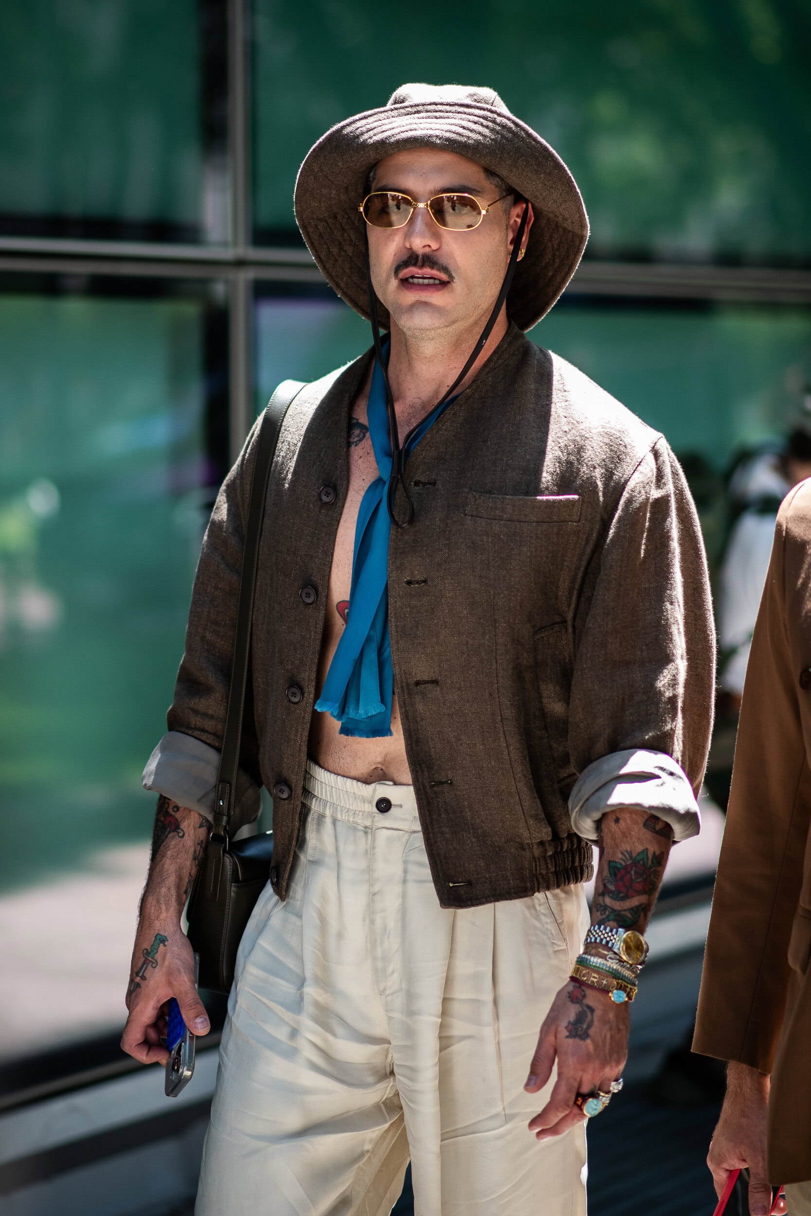 Milano Milan Men's Street Style Spring 2026 Shows