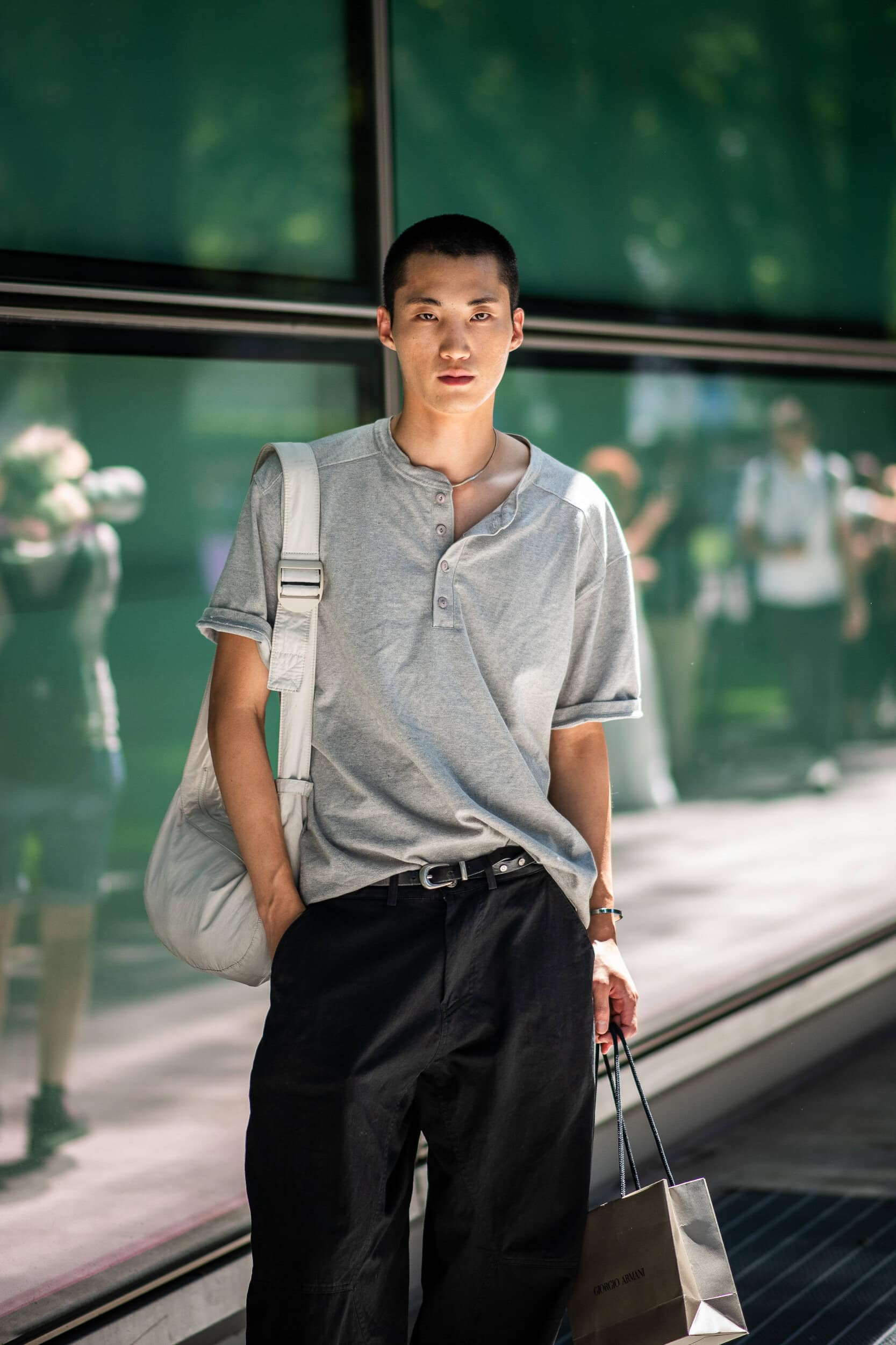 Milano Milan Men's Street Style Spring 2026 Shows