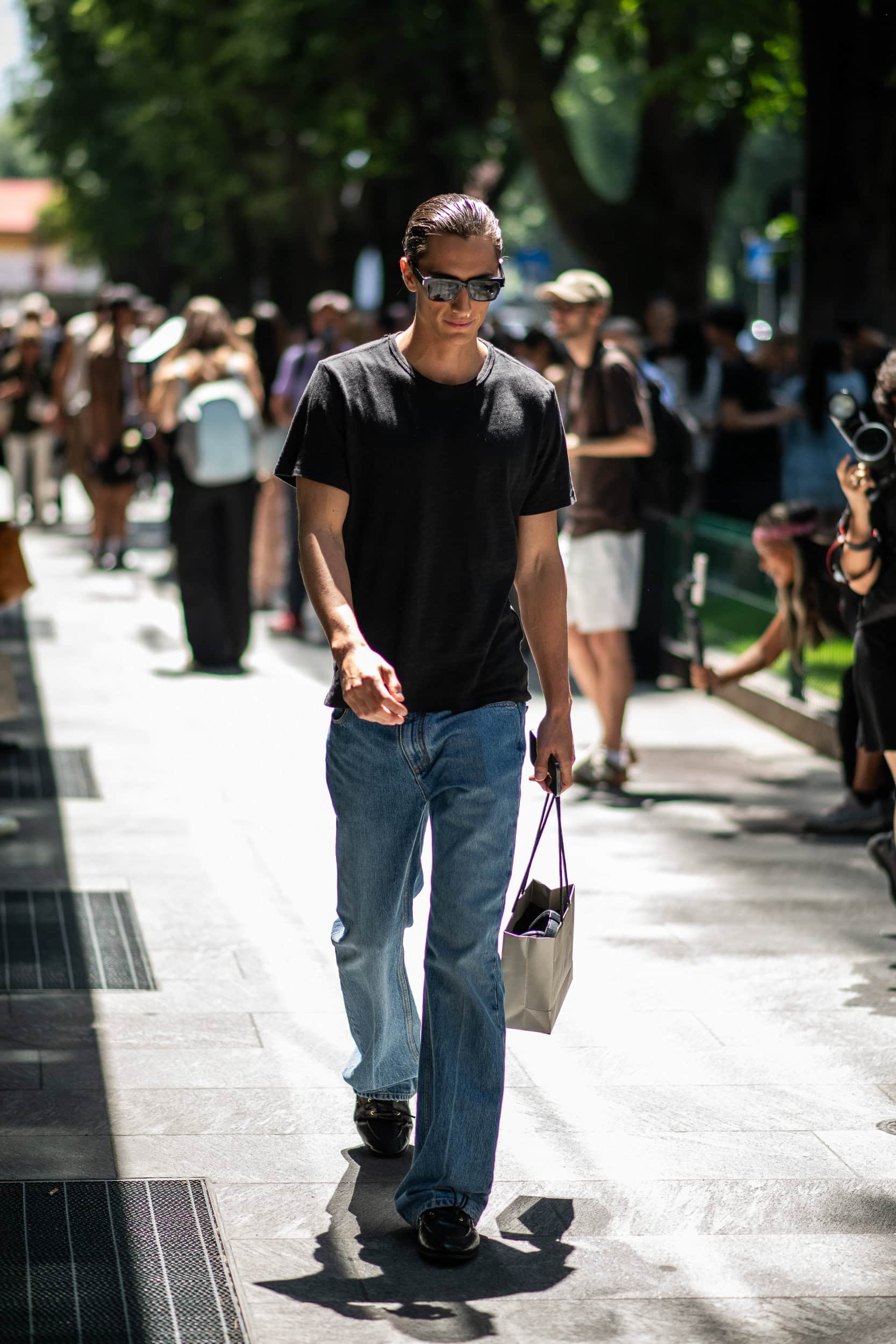 Milano Milan Men's Street Style Spring 2026 Shows
