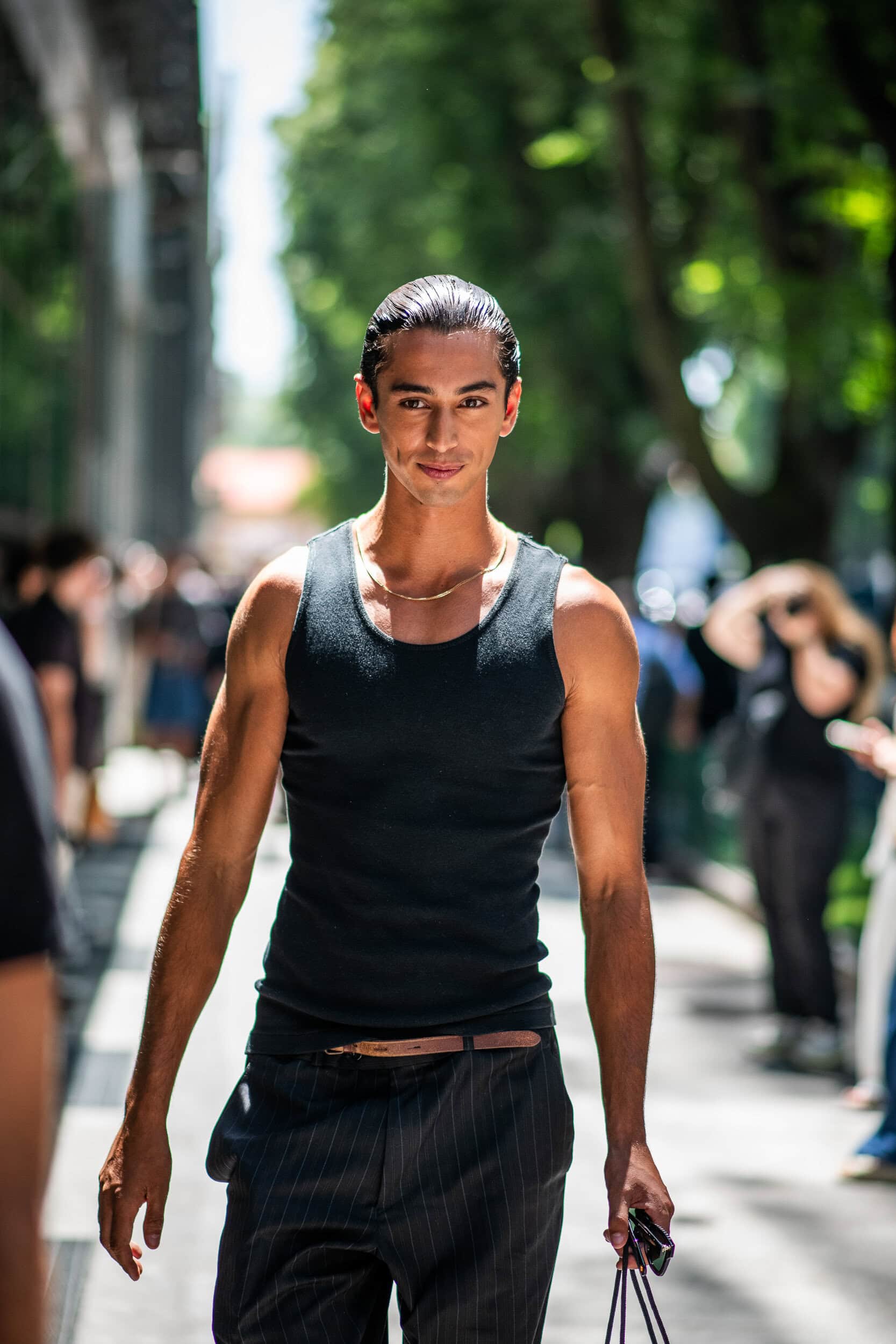 Milano Milan Men's Street Style Spring 2026 Shows