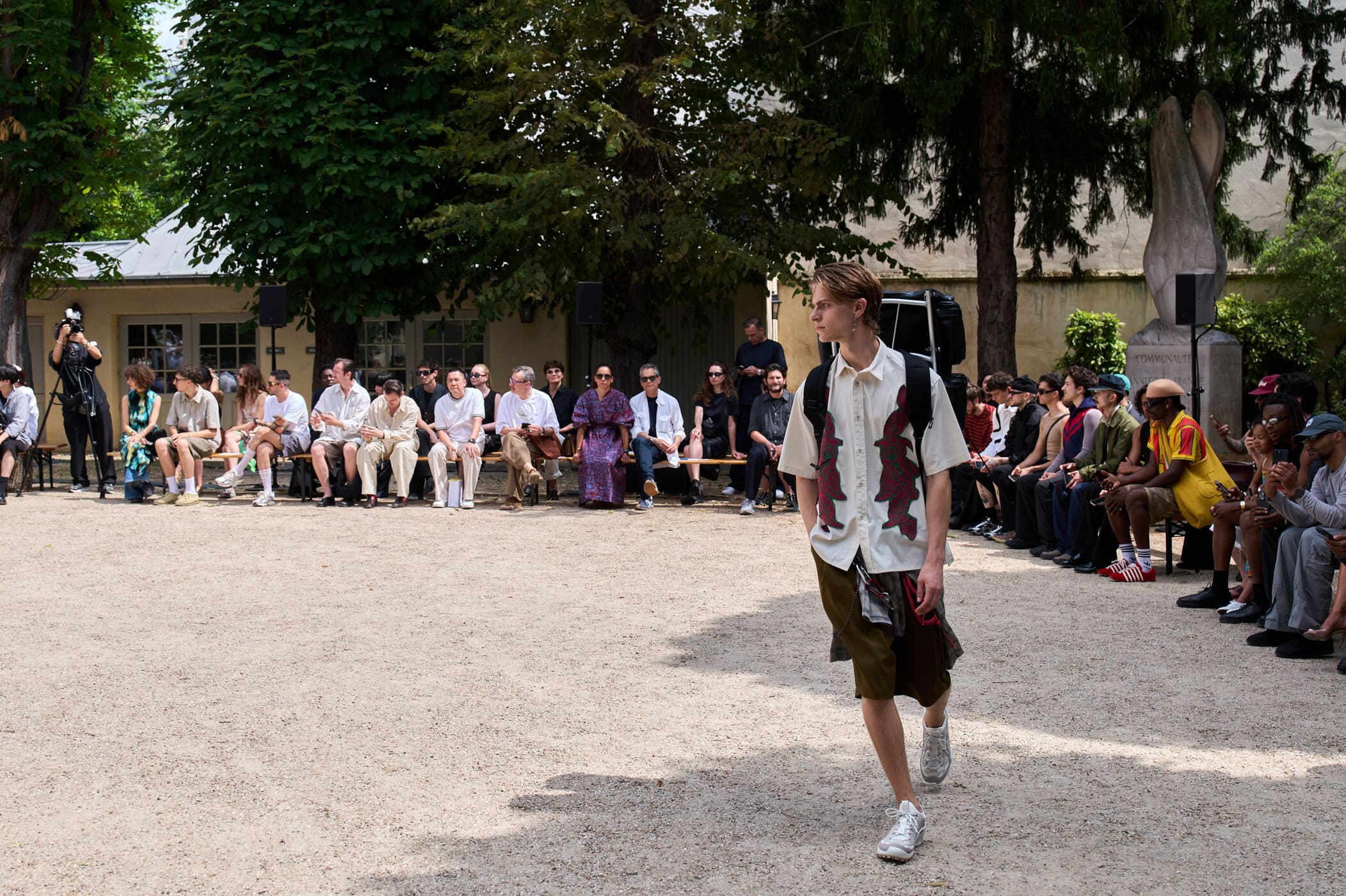 White Mountaineering Spring 2026 Men's Fashion Show Atmosphere
