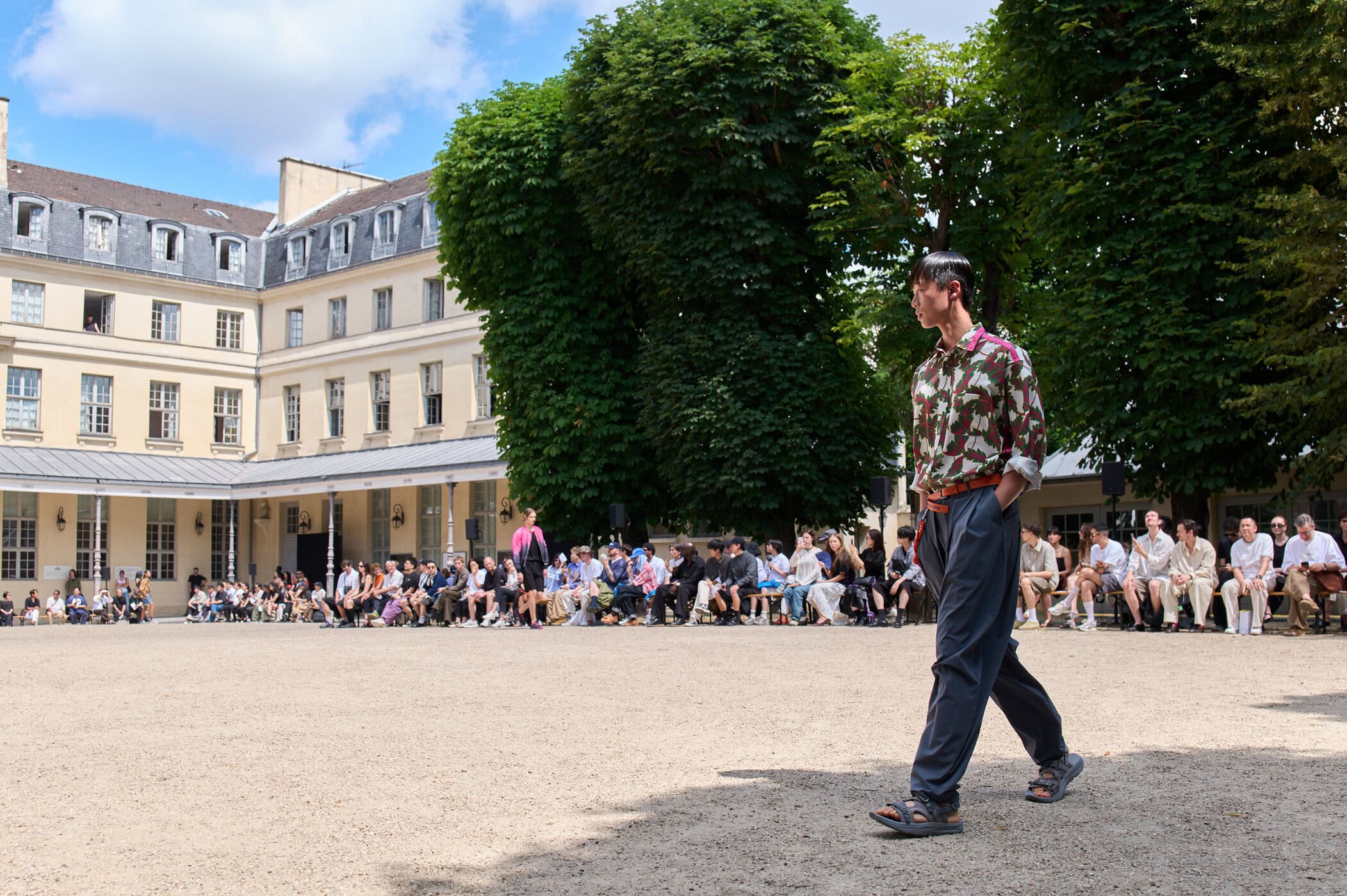 White Mountaineering Spring 2026 Men's Fashion Show Atmosphere
