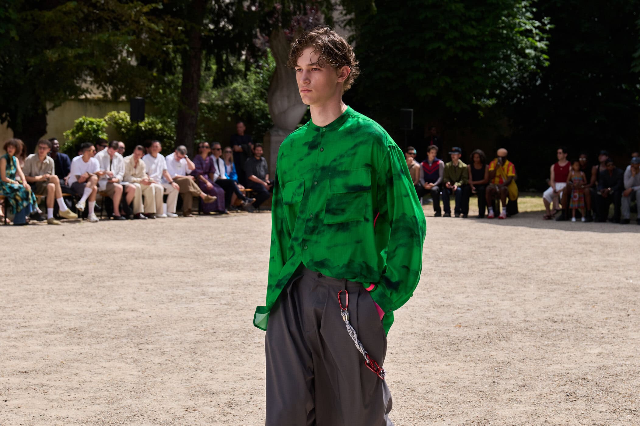 White Mountaineering Spring 2026 Men's Fashion Show Atmosphere