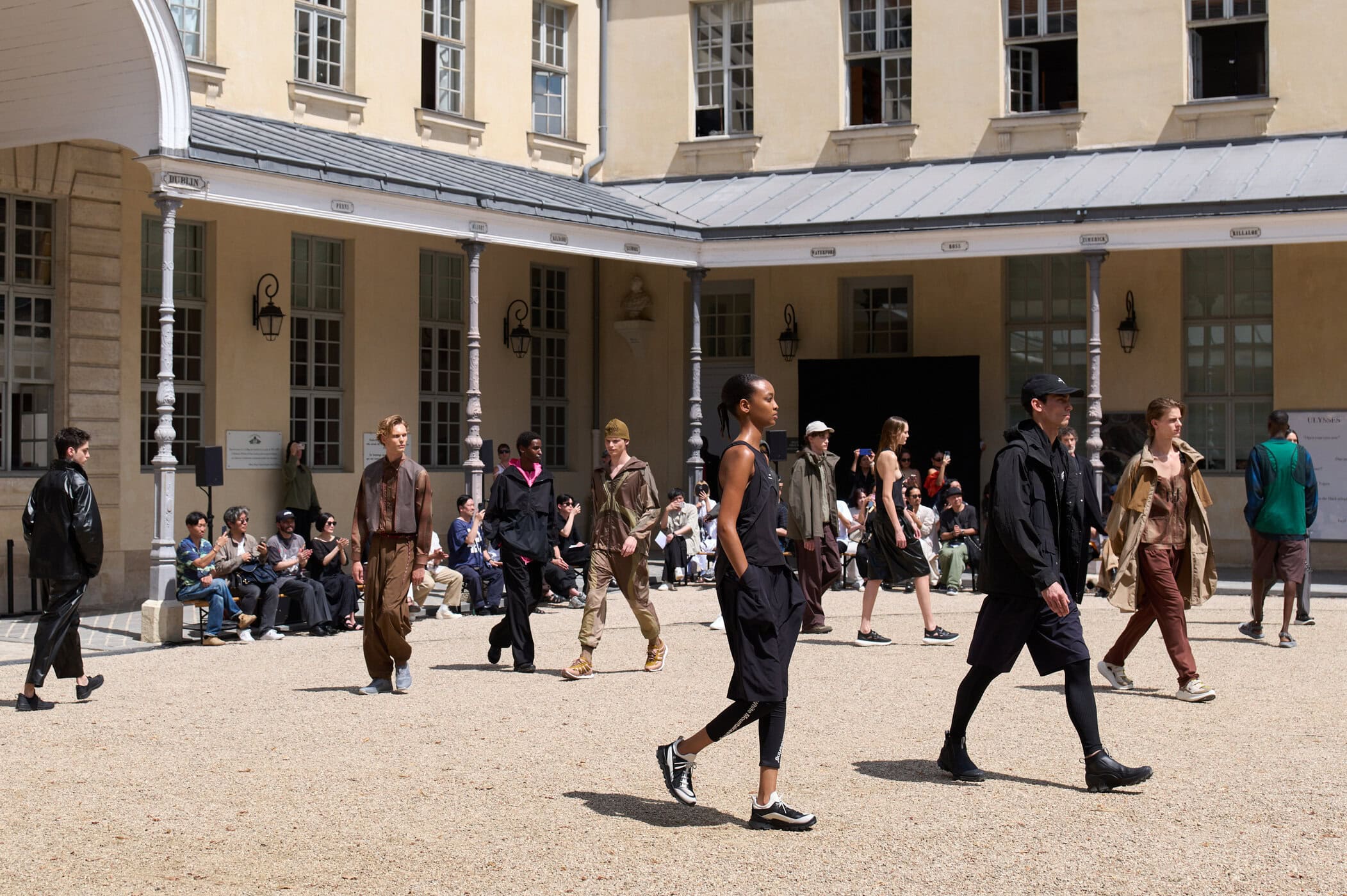 White Mountaineering Spring 2026 Men's Fashion Show Atmosphere