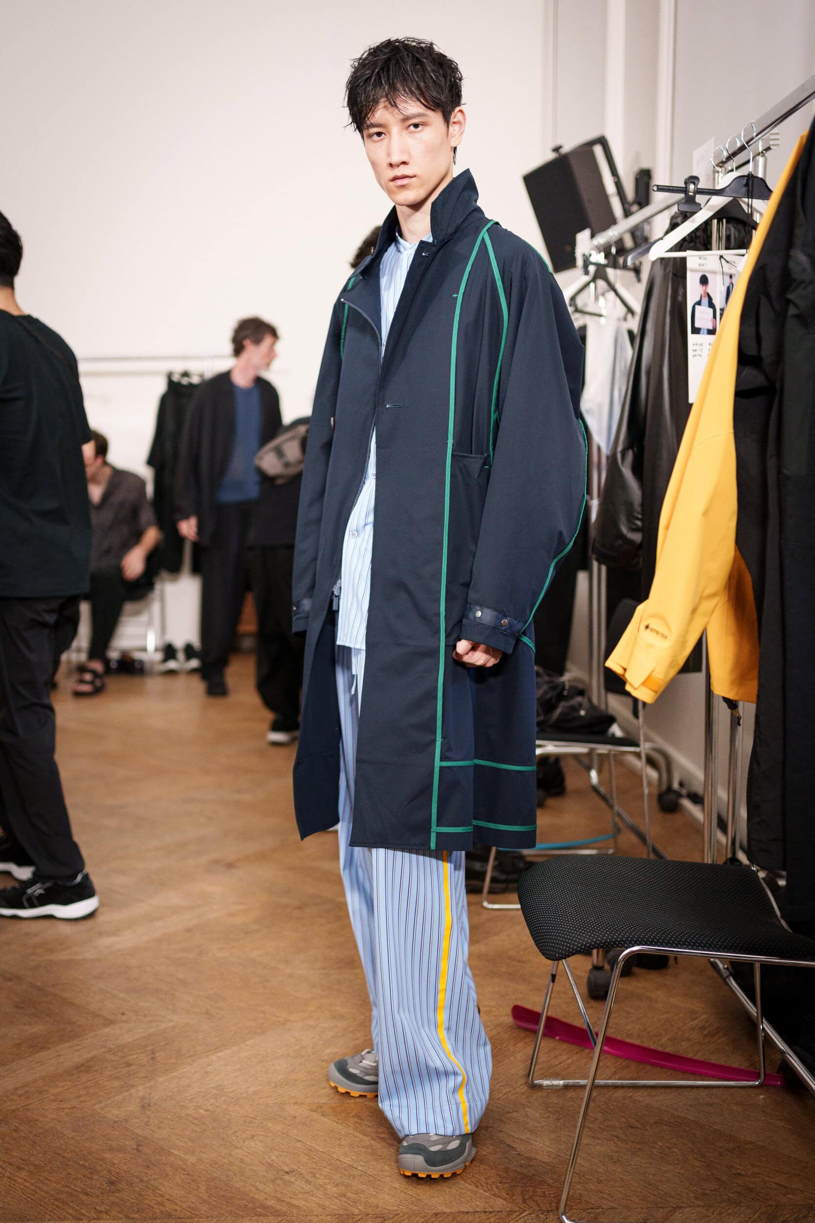 White Mountaineering Spring 2026 Men's Fashion Show Backstage