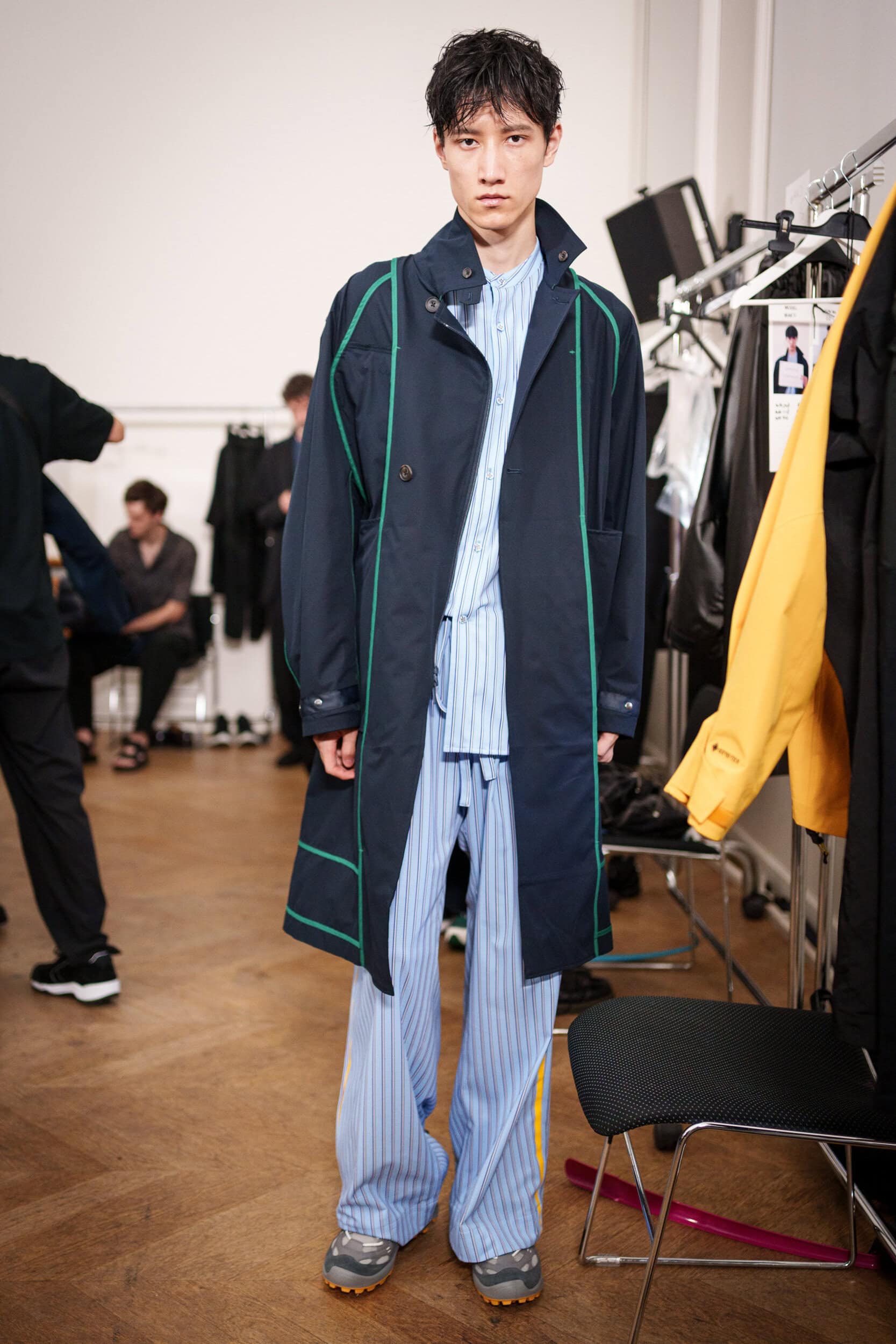 White Mountaineering Spring 2026 Men's Fashion Show Backstage