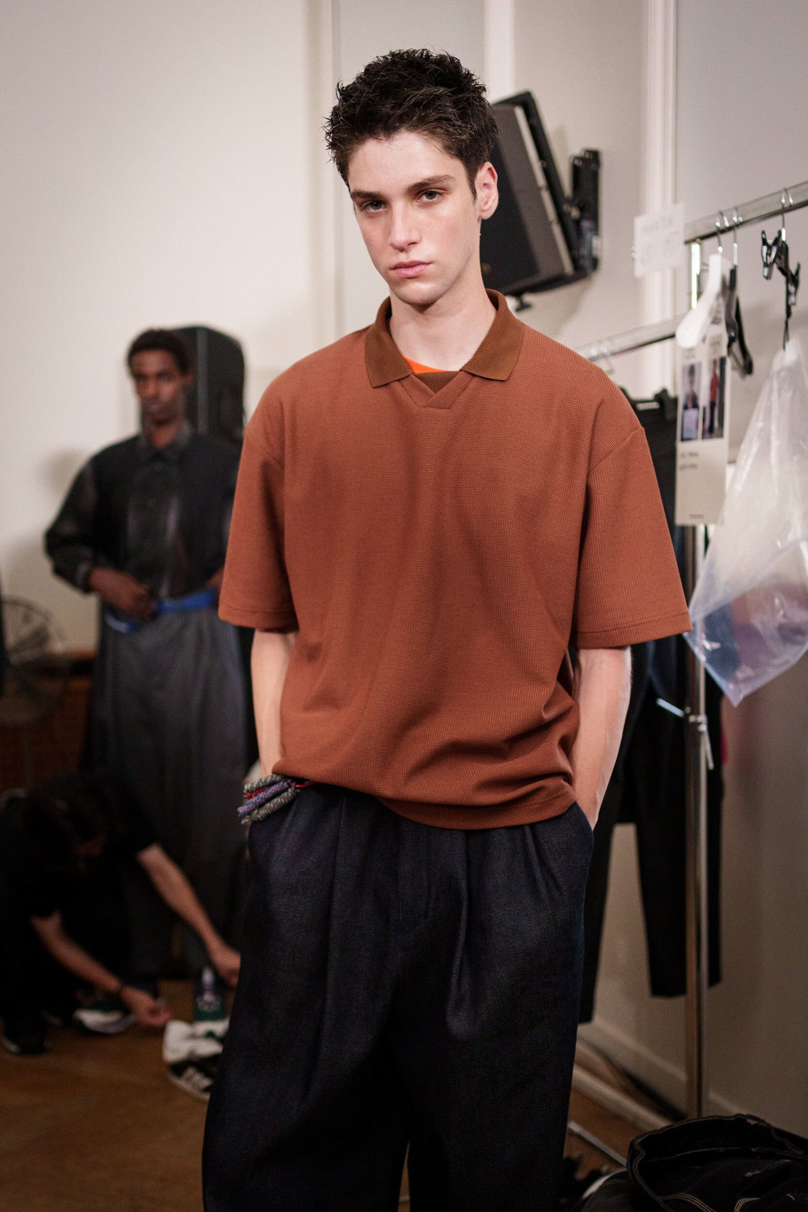 White Mountaineering Spring 2026 Men's Fashion Show Backstage
