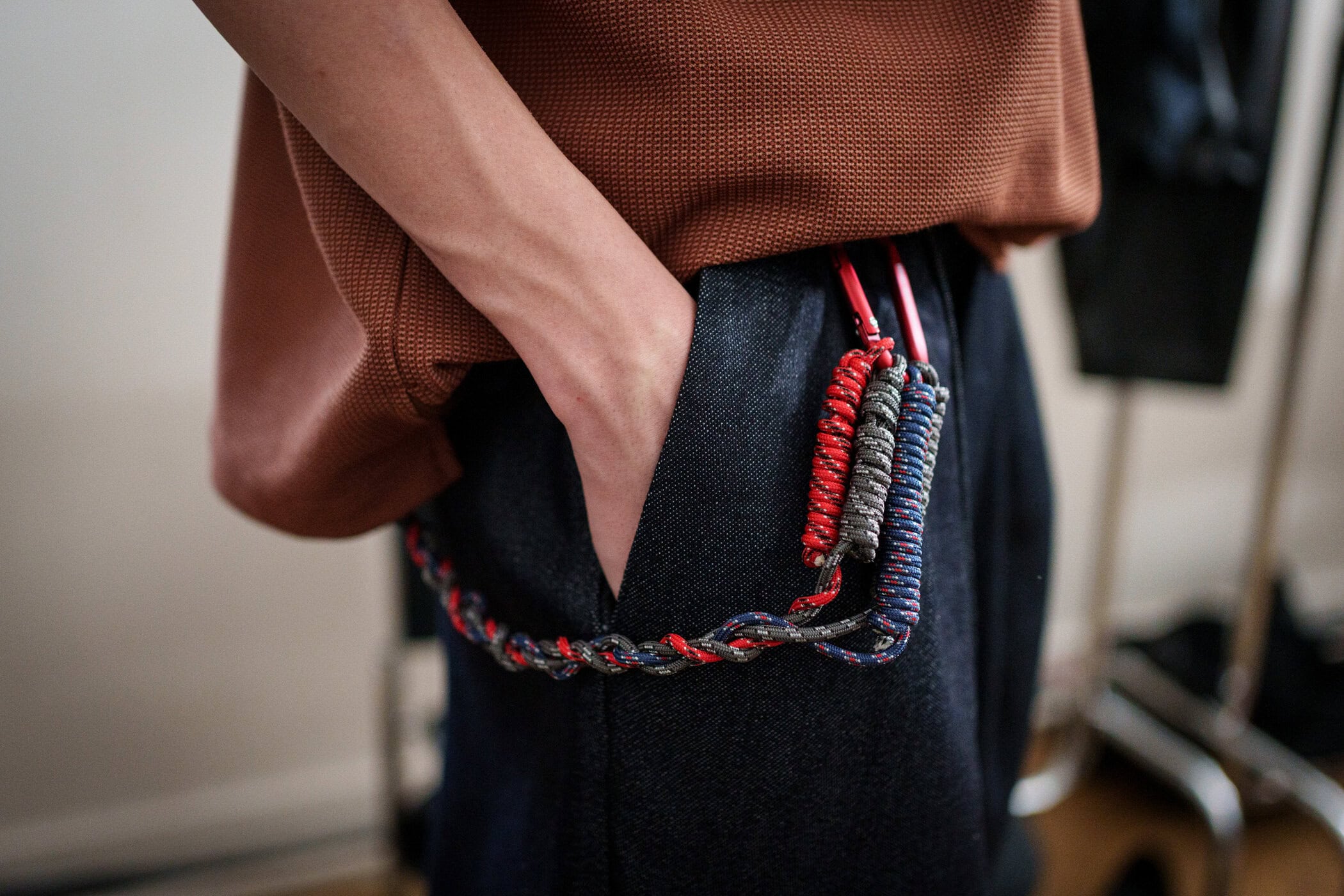White Mountaineering Spring 2026 Men's Fashion Show Backstage