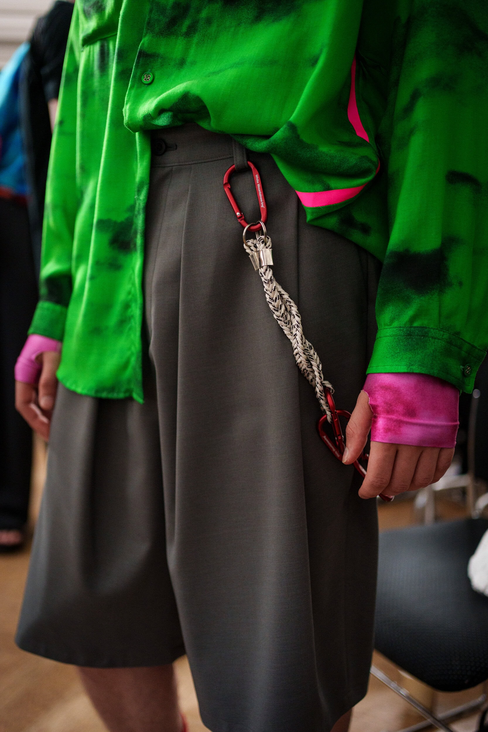 White Mountaineering Spring 2026 Men's Fashion Show Backstage